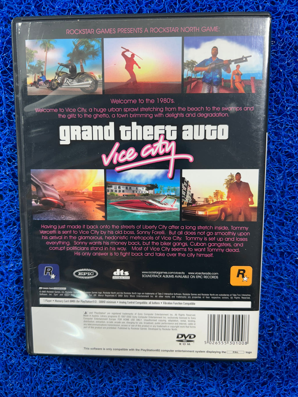 PS2 GTA Vice city (E)