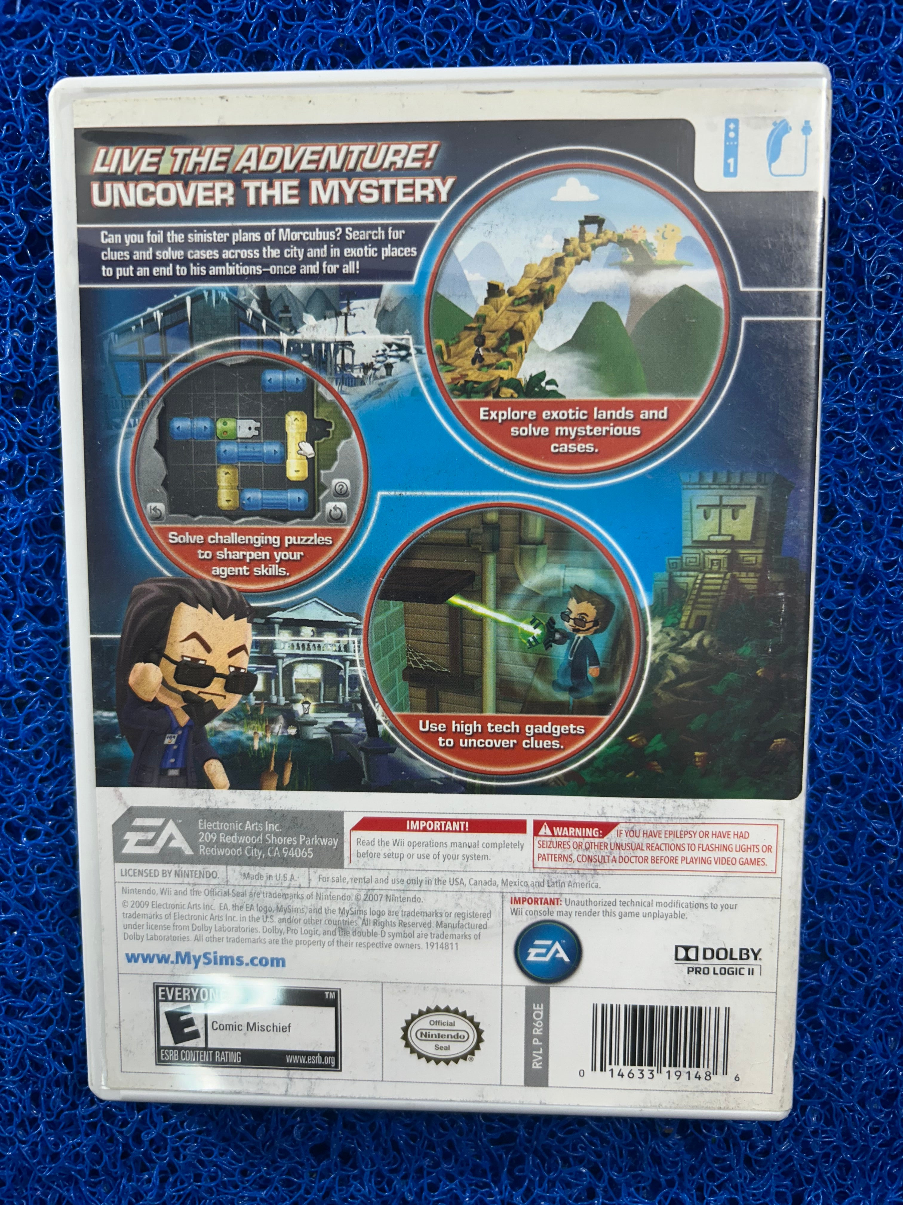 WII My sims agents (A)