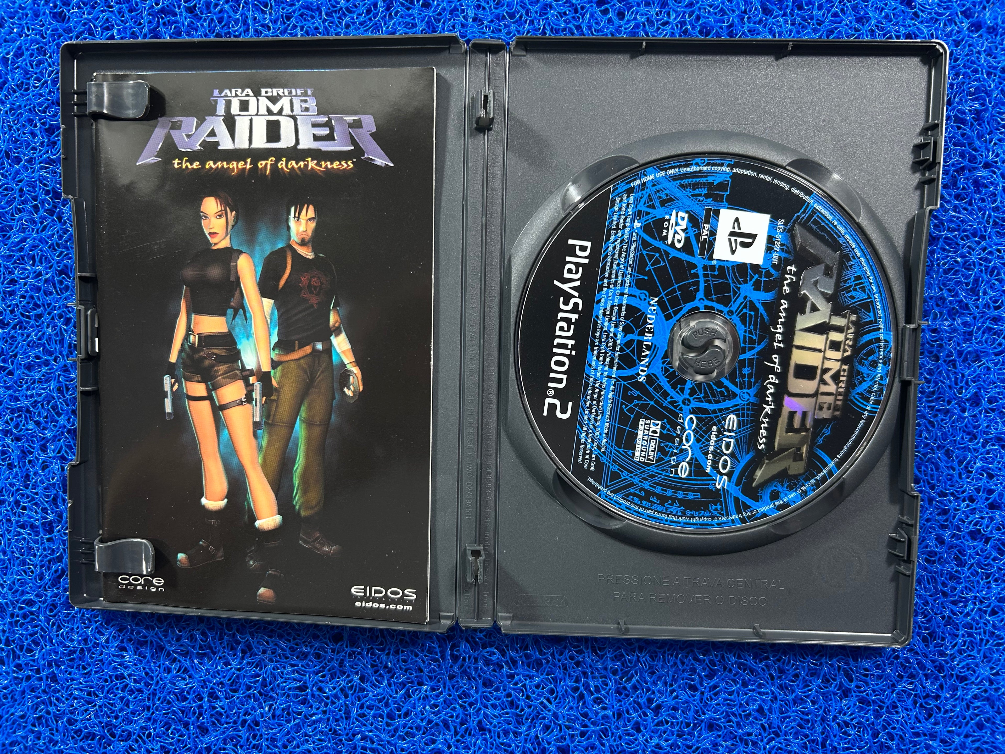 PS2 Tomb raider the angel of darkness (E)