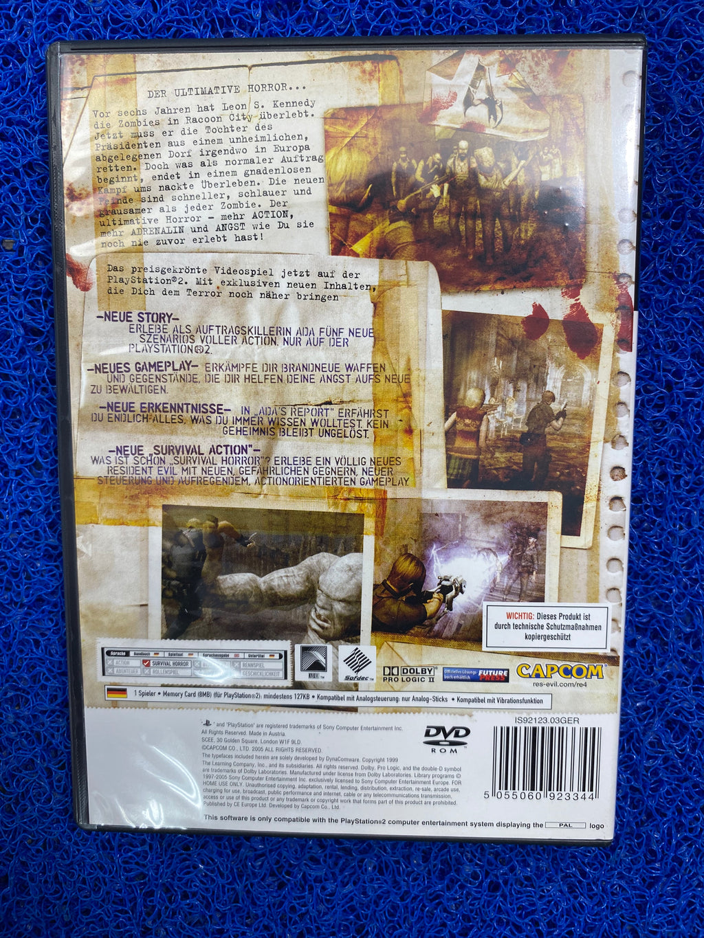 PS2# Resident evil 4 (E)