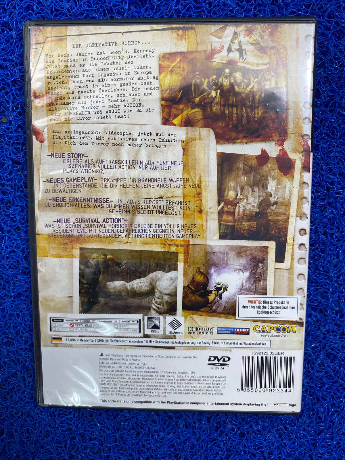 PS2# Resident evil 4 (E)