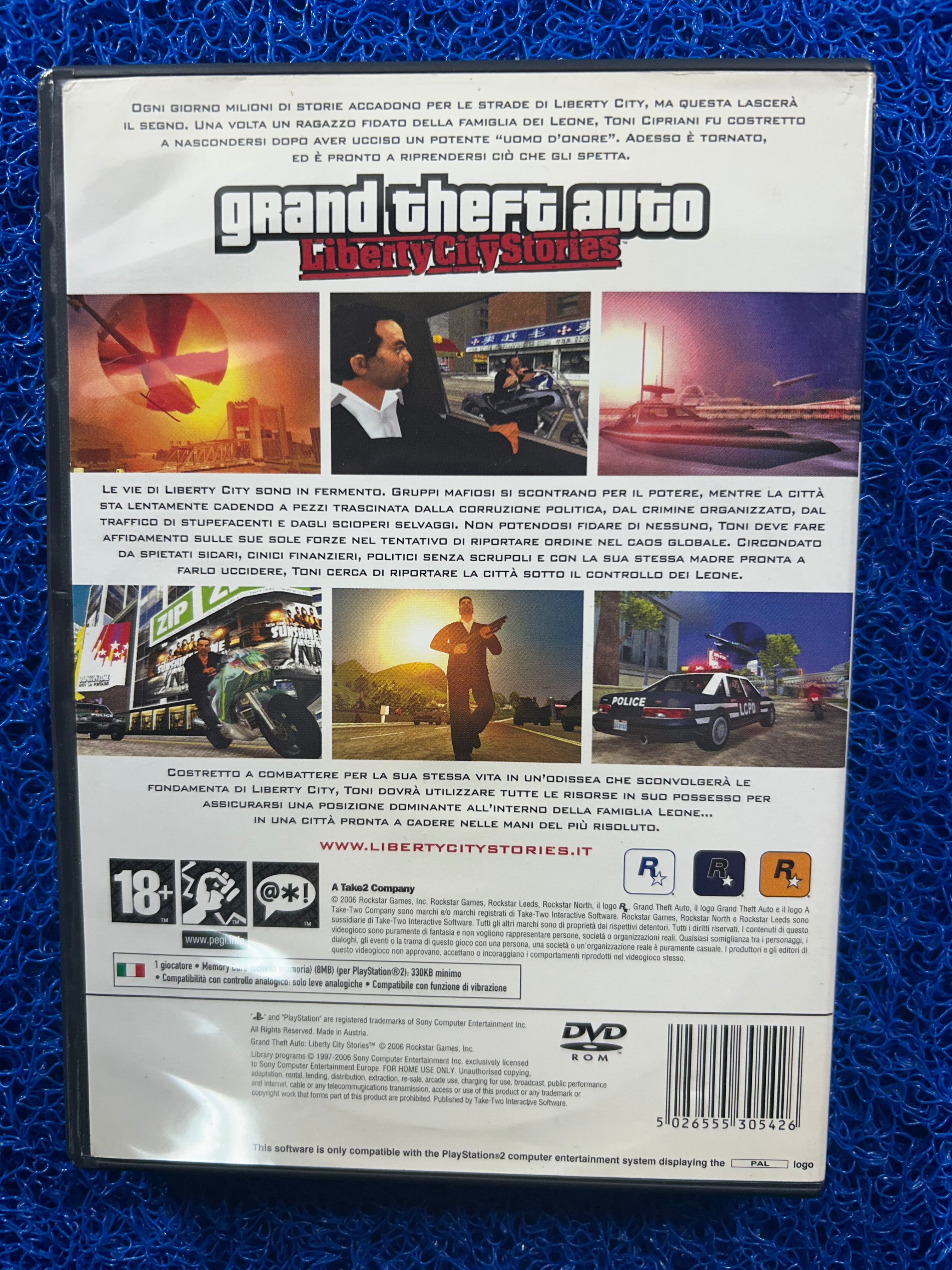 PS2 GTA Liberty city stories (E)
