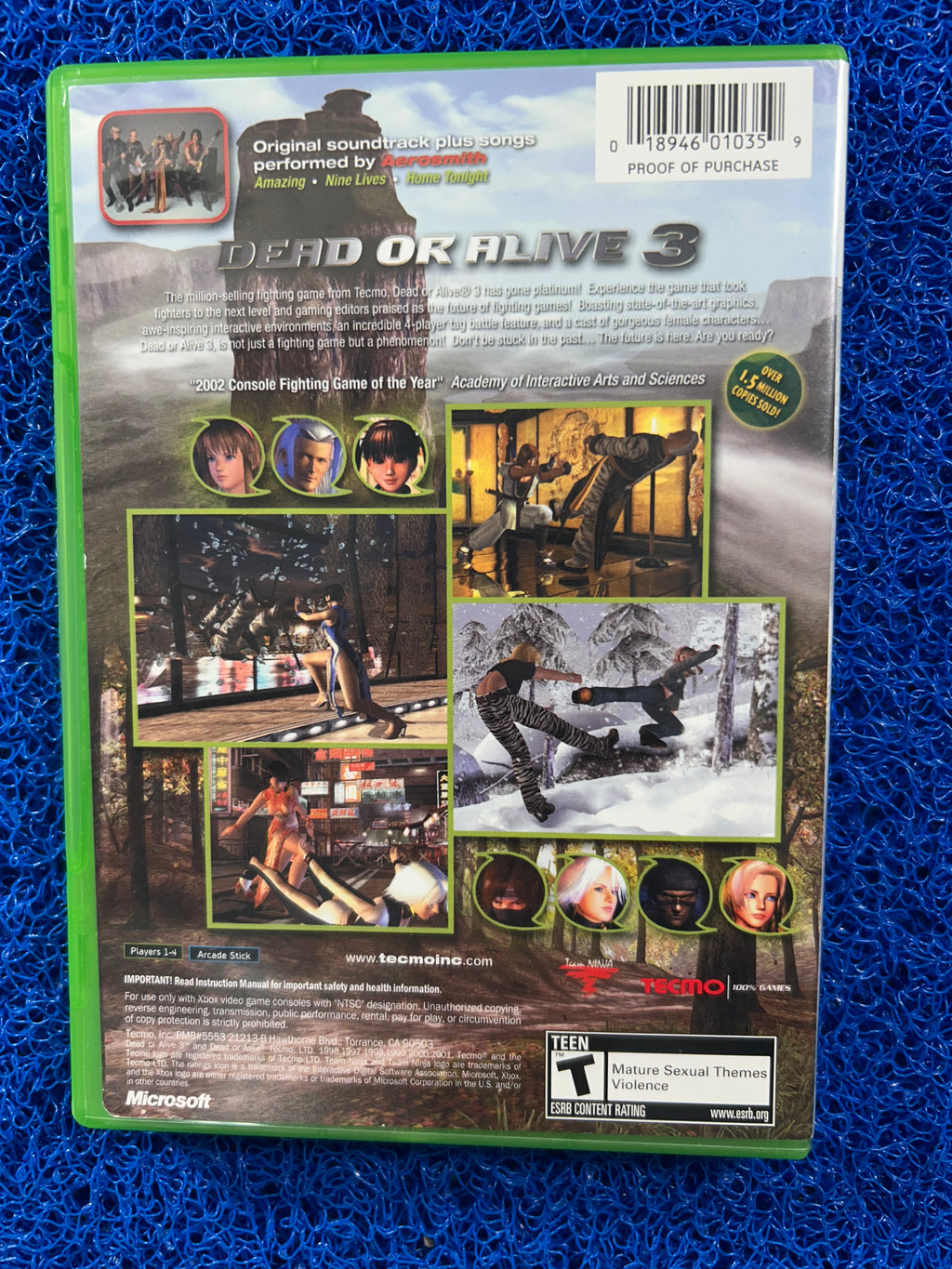 XBOX Dead or alive 3 (A)