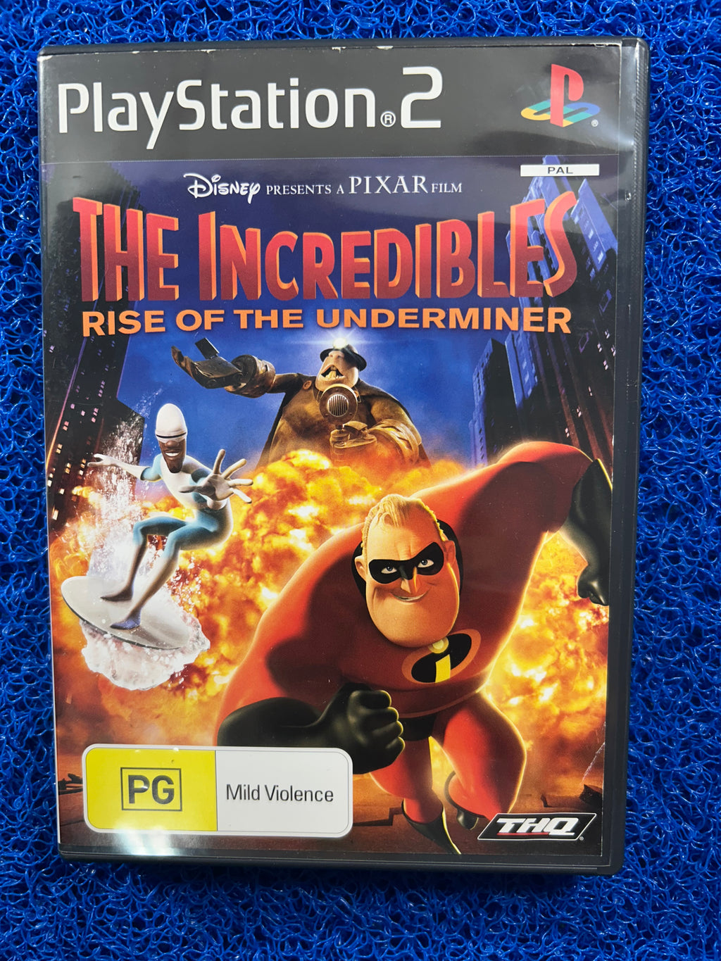 PS2 The incredibles rise of the underminer (E)