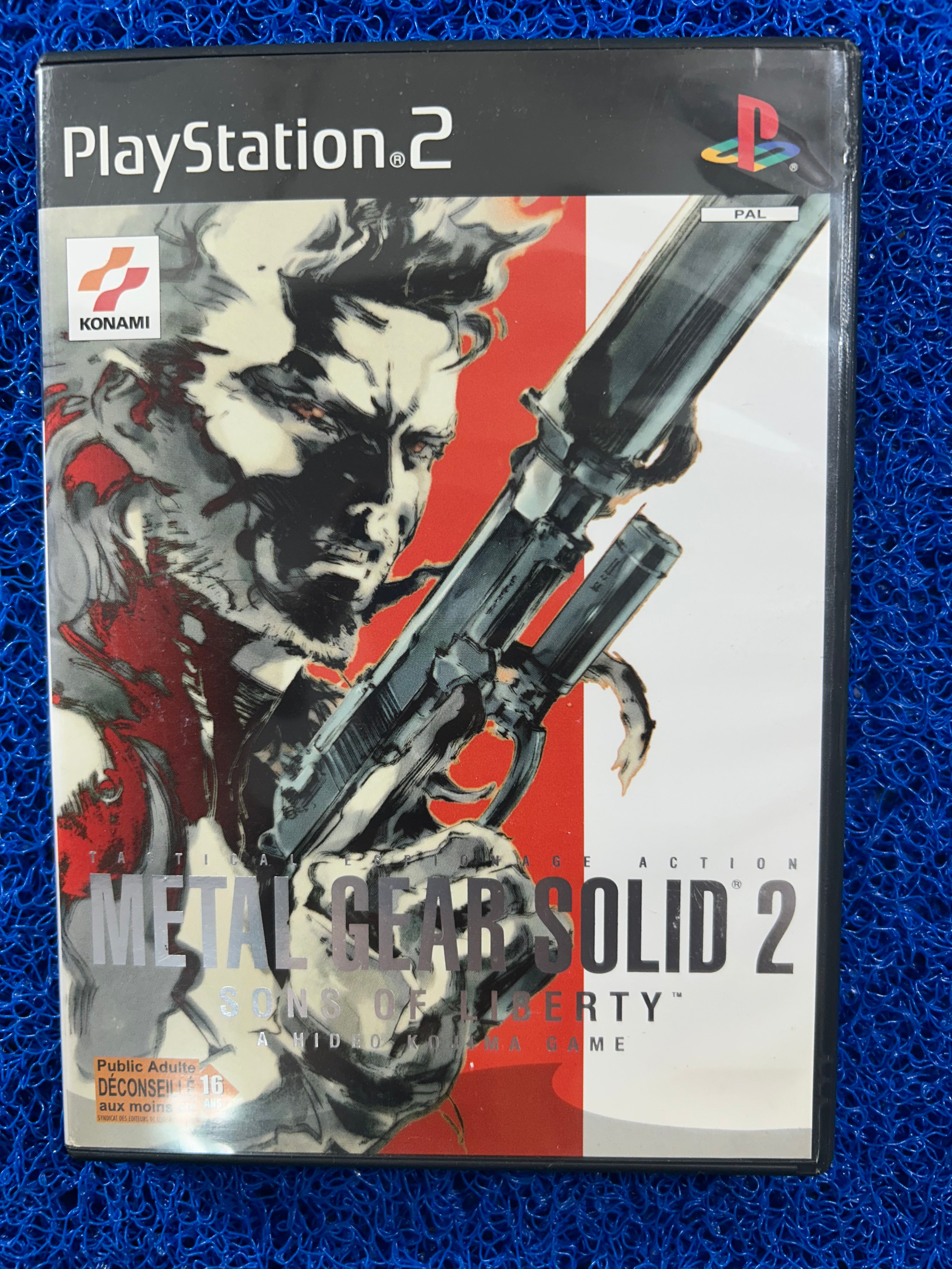 PS2 Metal gear solid 2 (E)