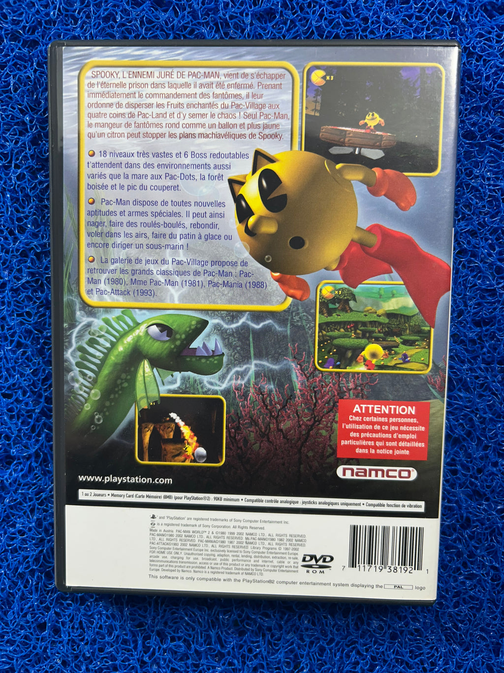 PS2 Pac-man world 2 (E)