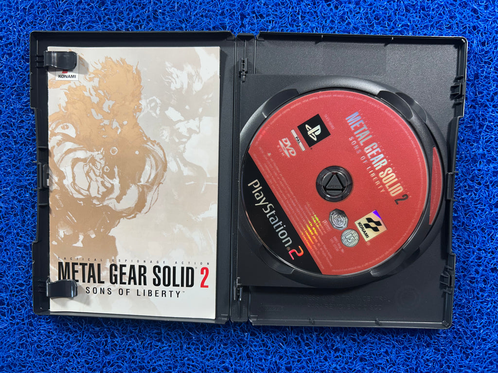 PS2 Metal gear solid 2 (E)