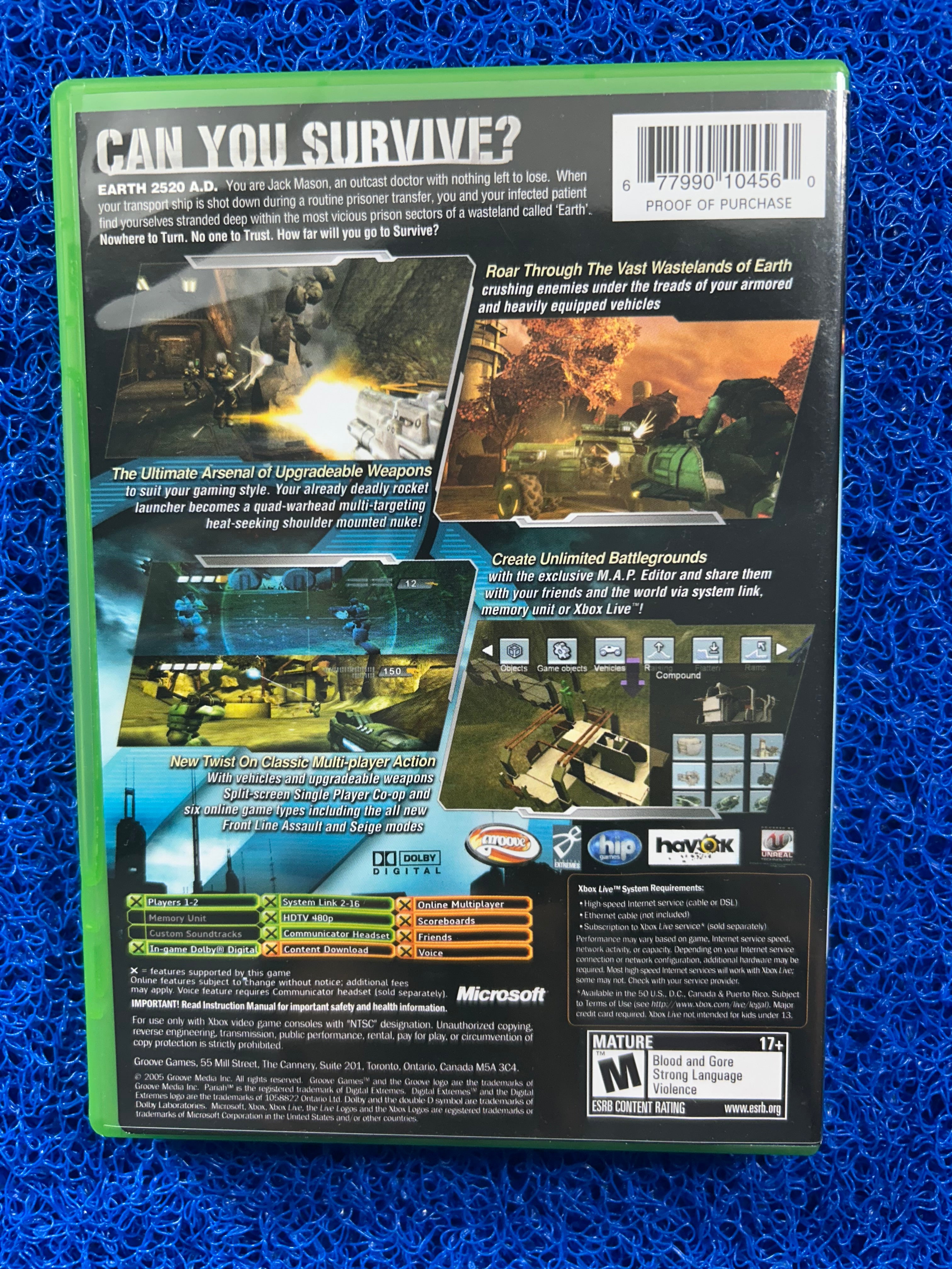 PS2 Pariah (A)