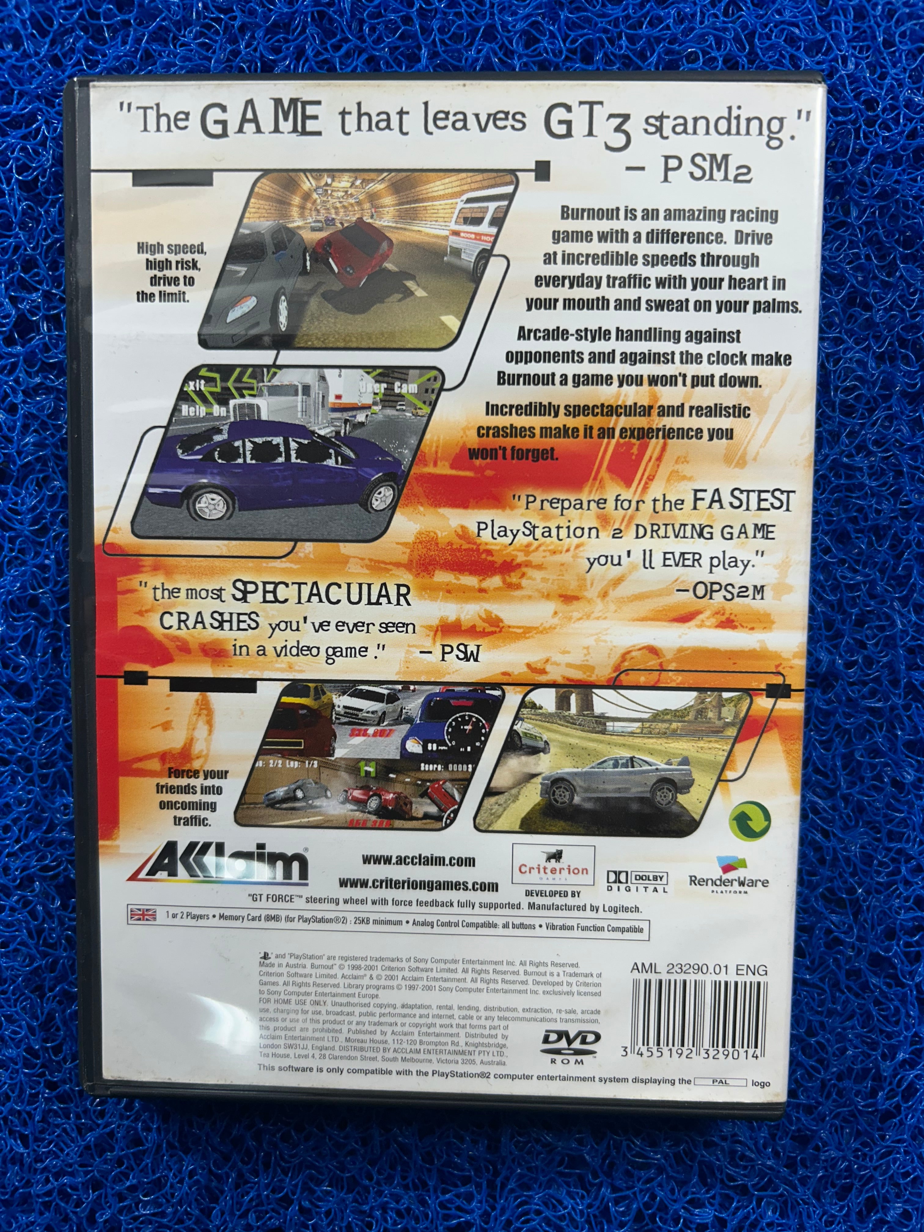 PS2 Burnout (E)