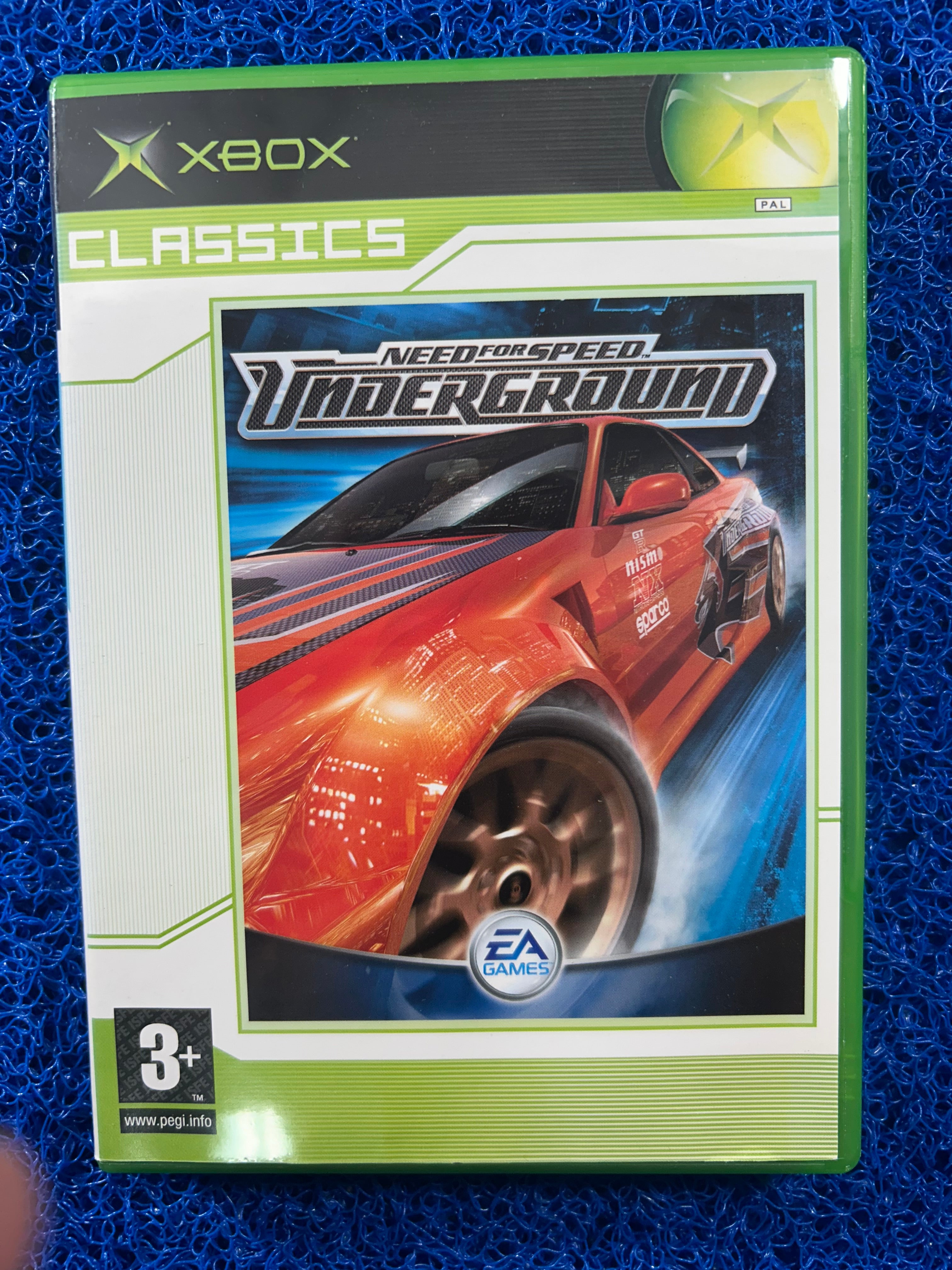 XBOX Need for speed underground (E)
