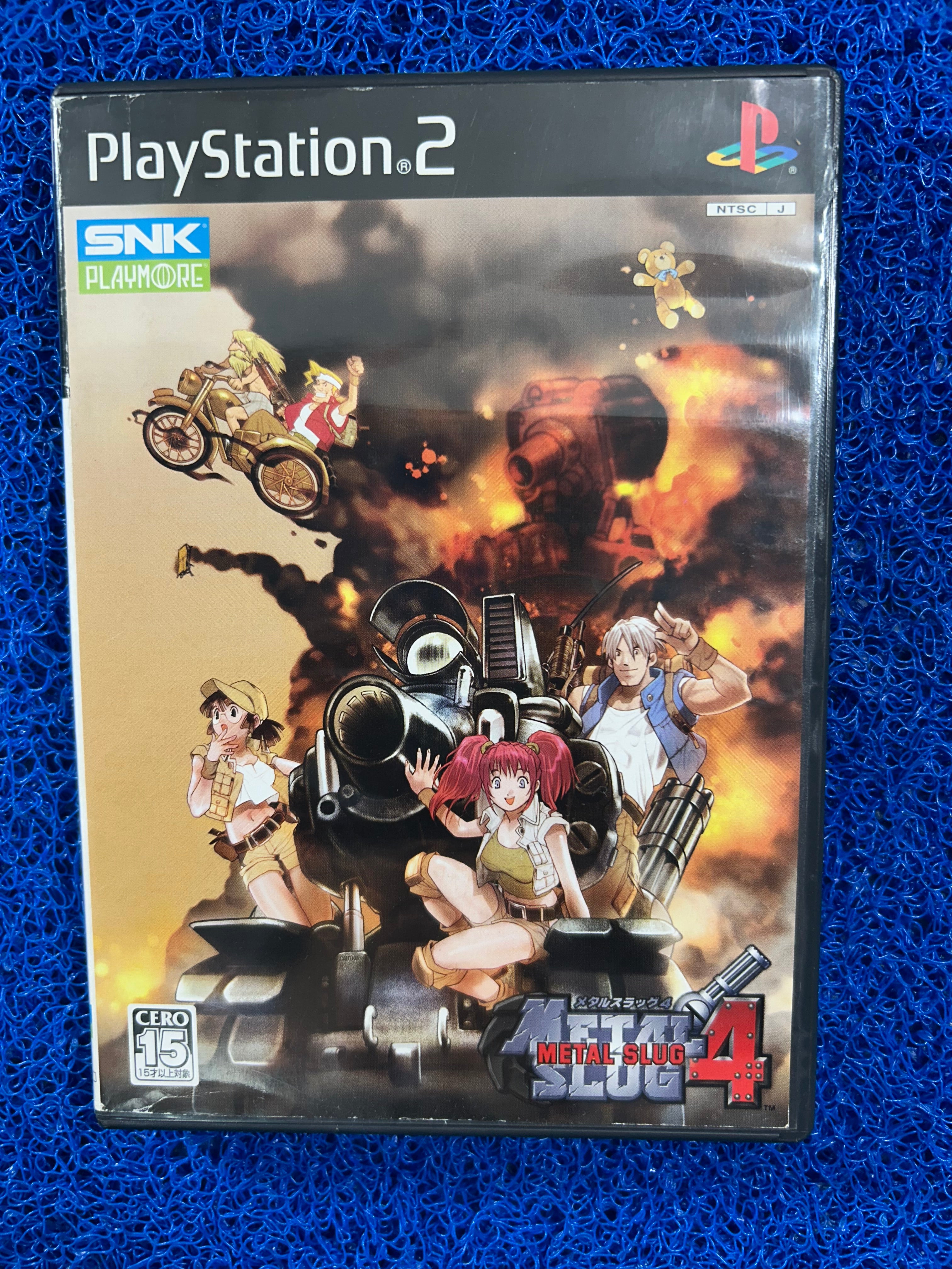 PS2# Metal slug 4 (J)