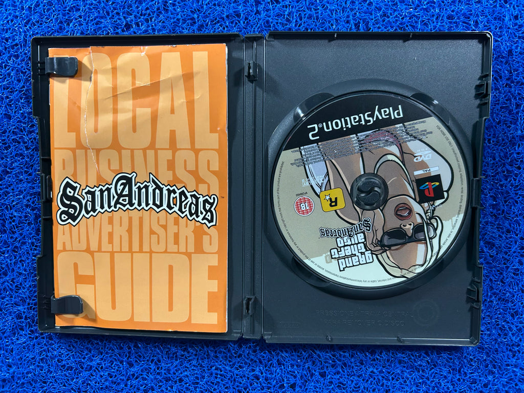 PS2 GTA San andreas (E)