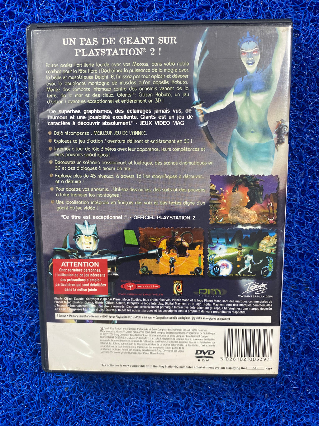 PS2# Giants citizen kabuto (E)