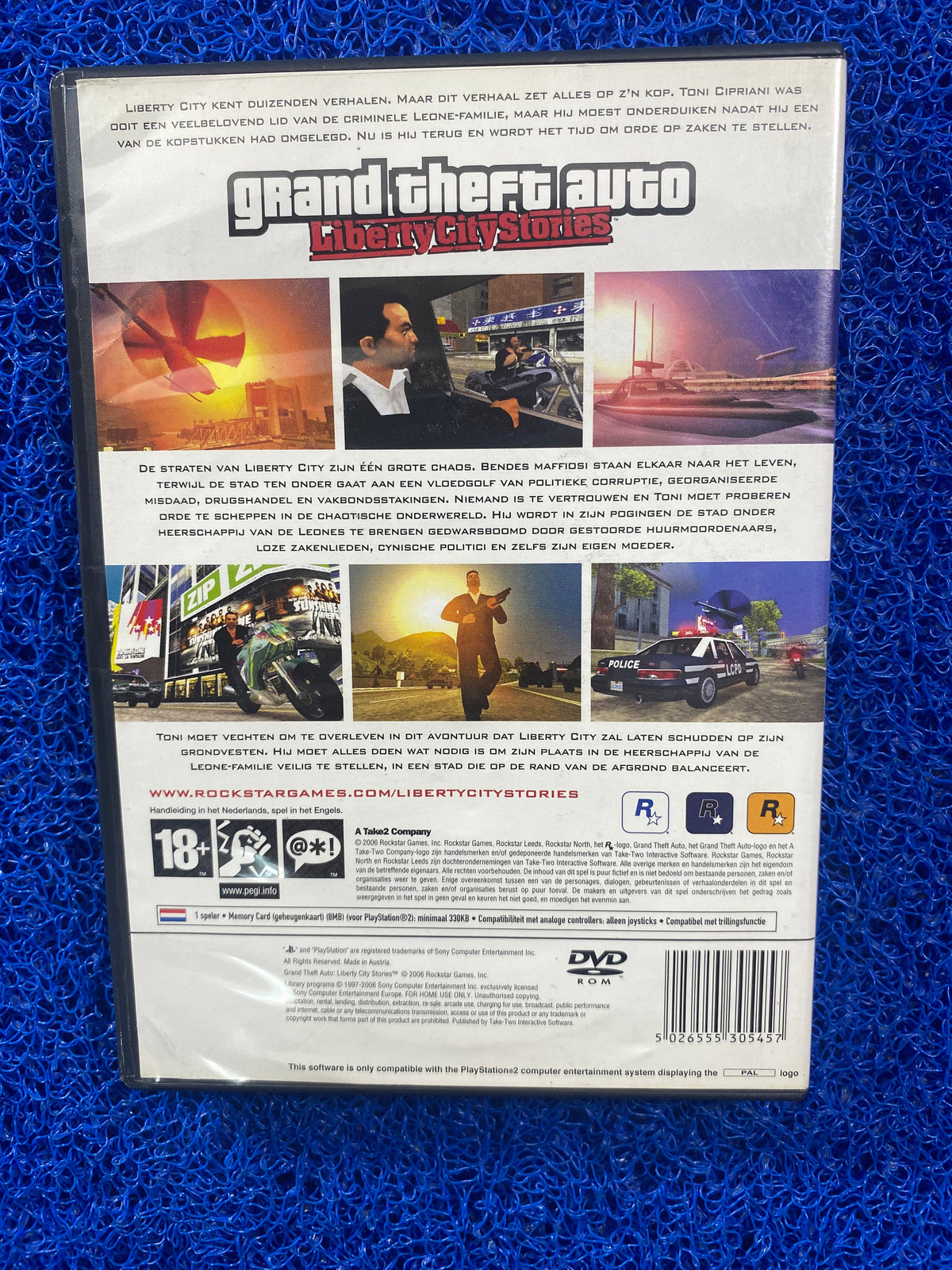 PS2# GTA Liberty city stories (E)