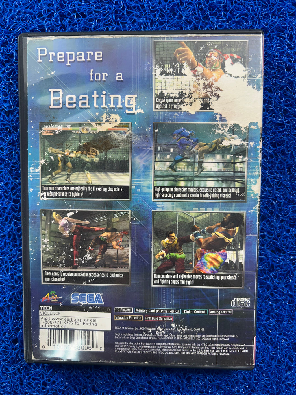 PS2 Virtua fighter 4 (A)