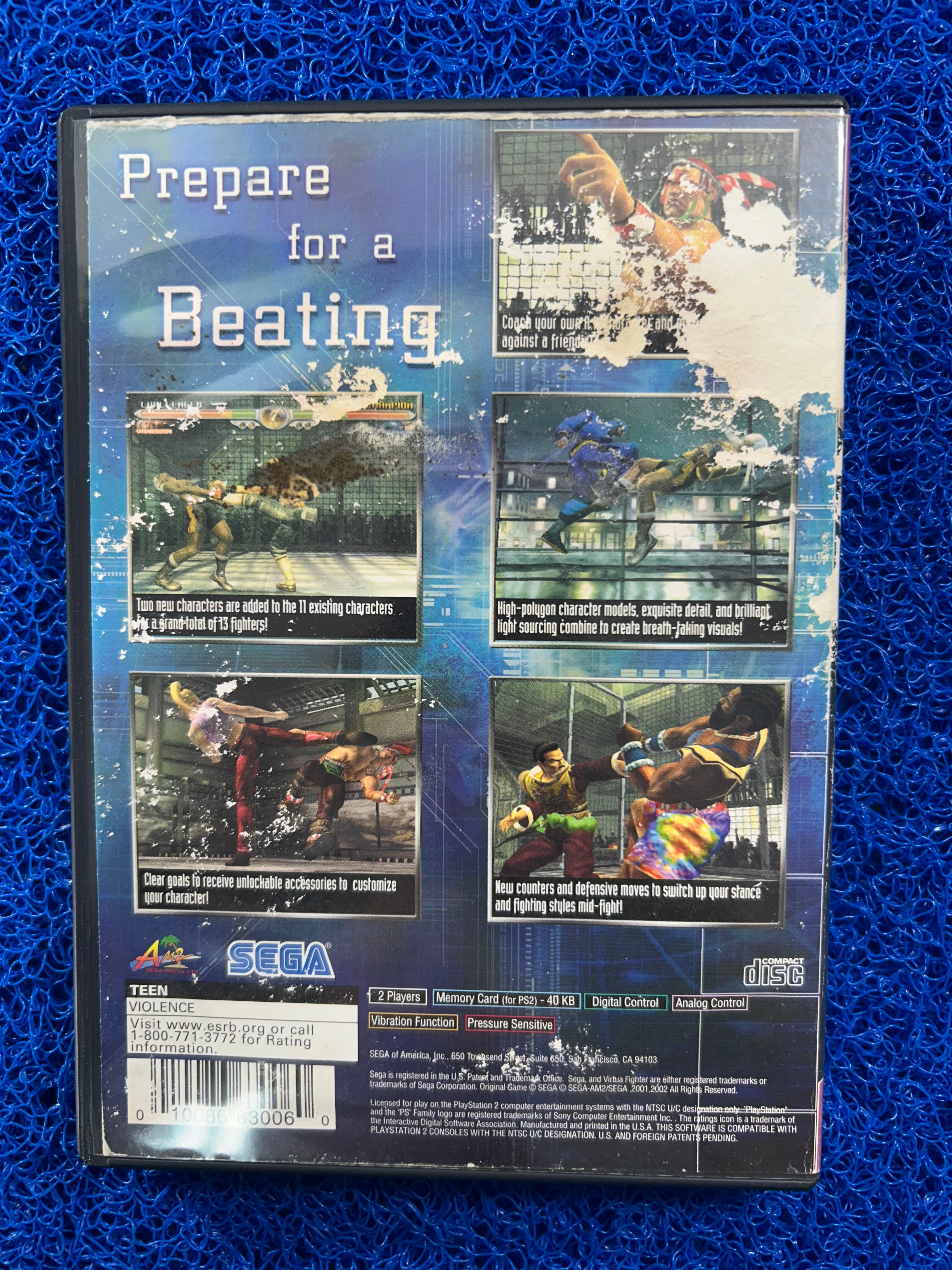 PS2 Virtua fighter 4 (A)