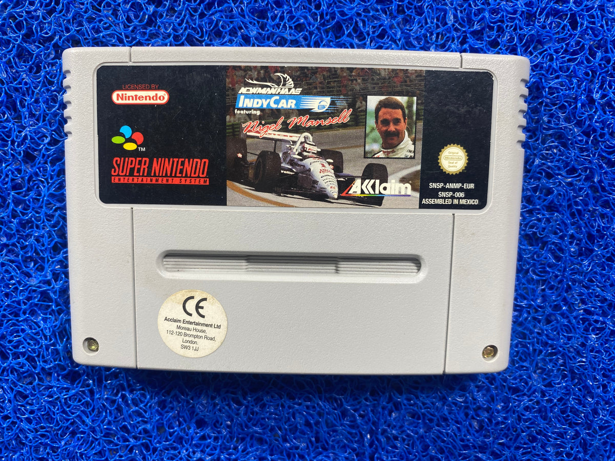 SNES# Indy car Nigel Mansell (E)