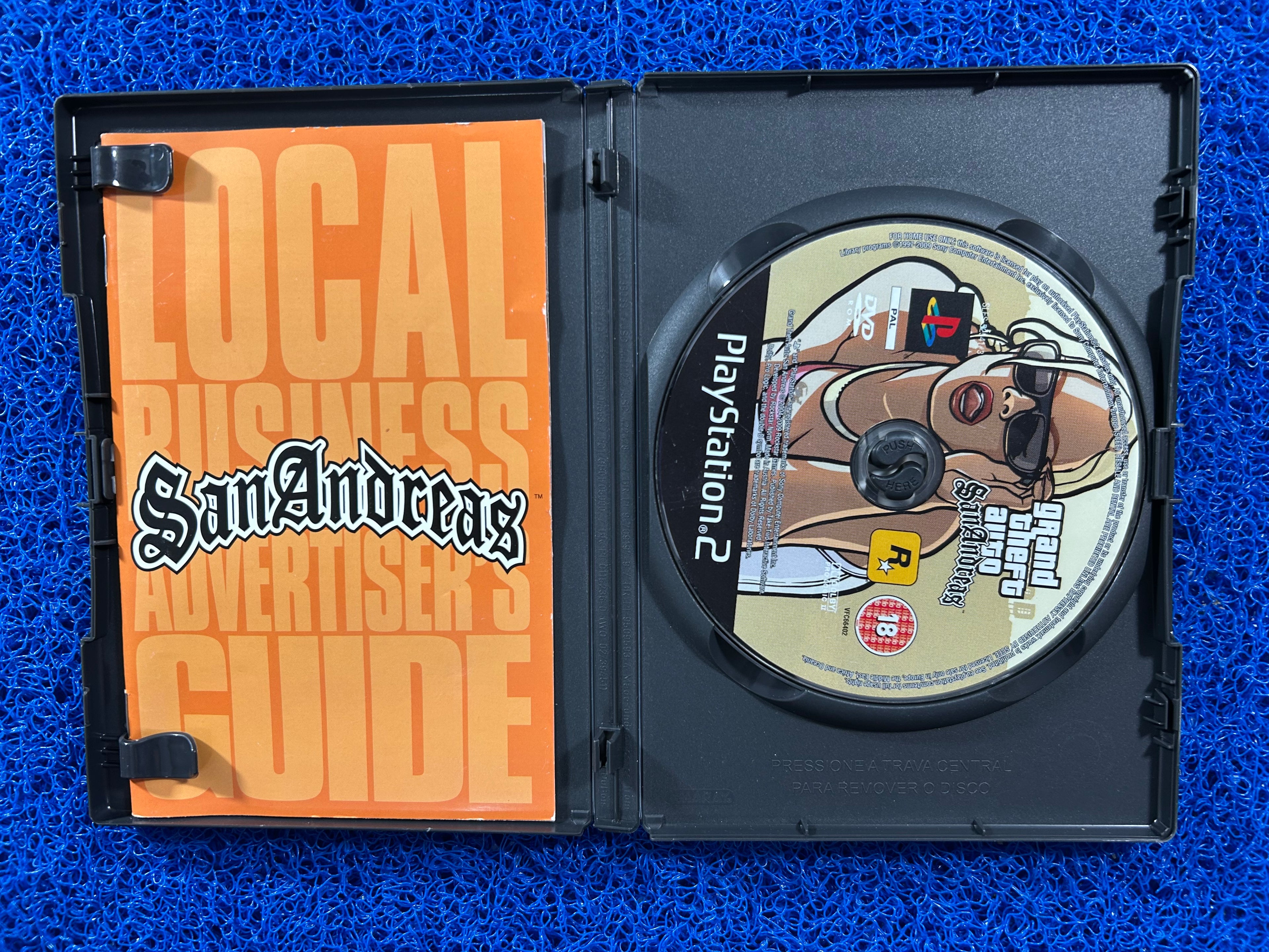 PS2 GTA San andreas (E)