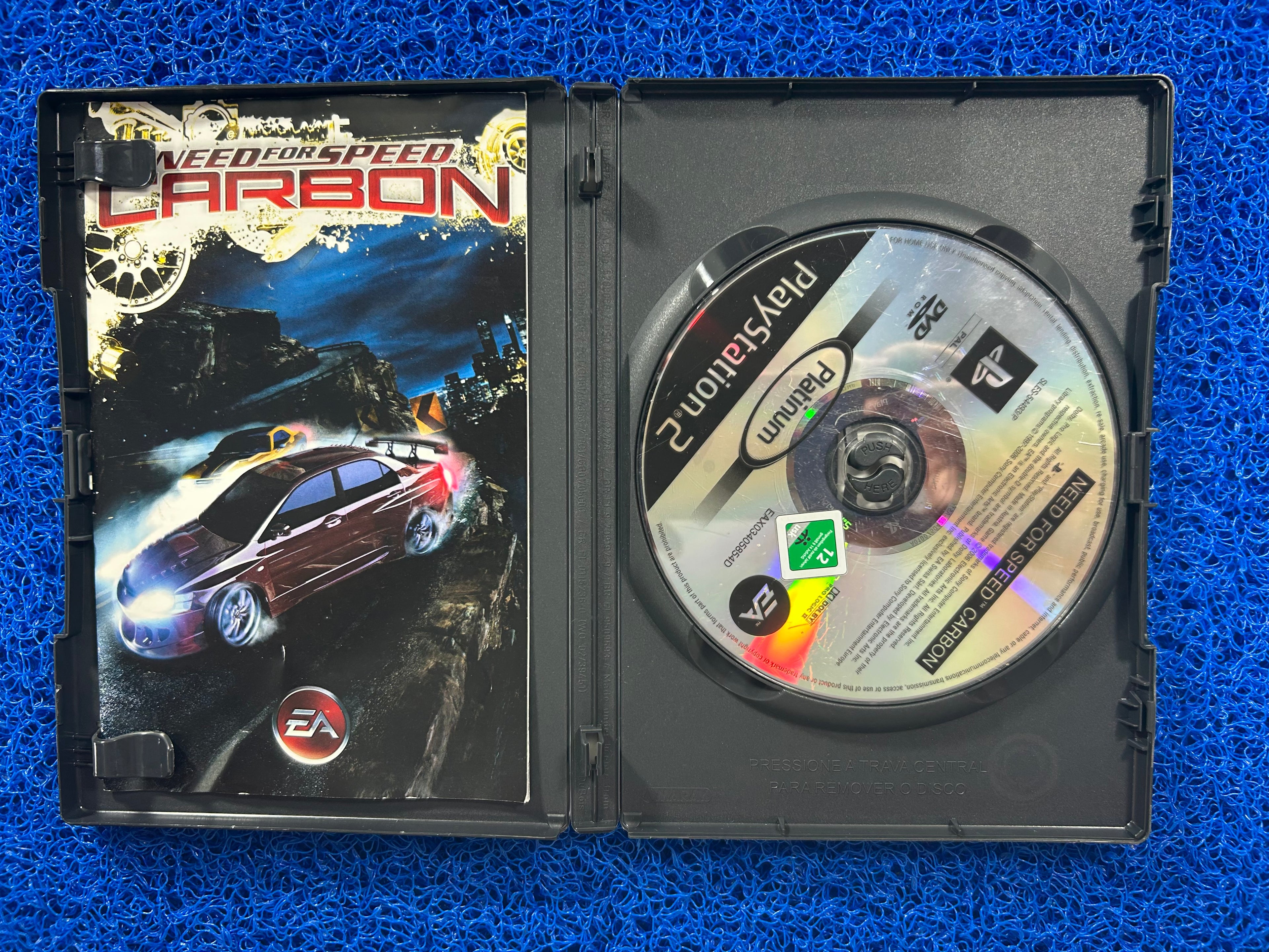 PS2 Need for speed carbon (E)