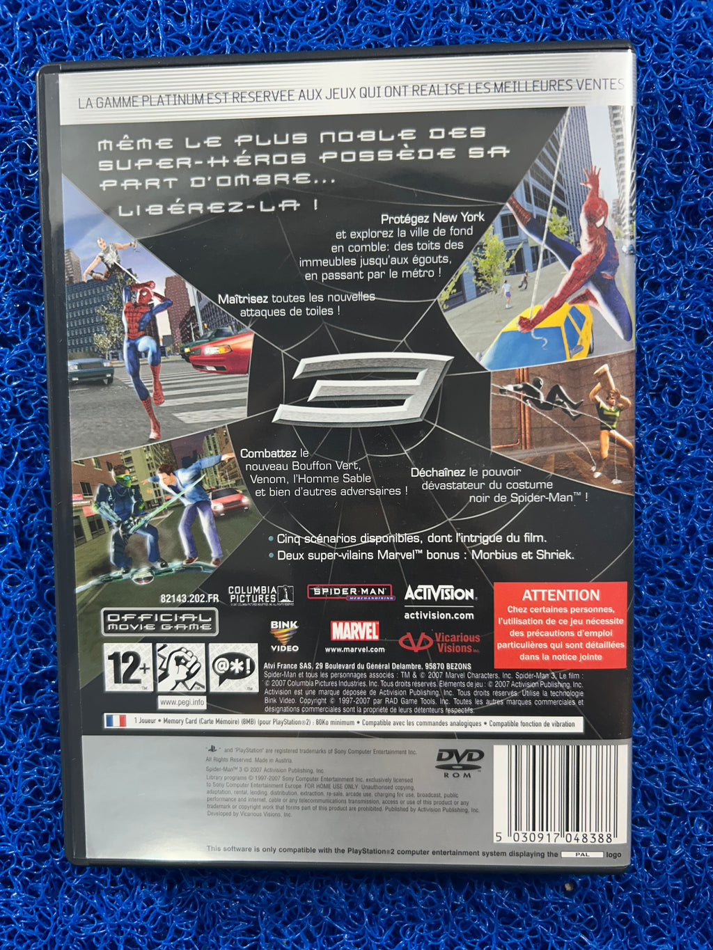 PS2 Spider-man 3 (E)