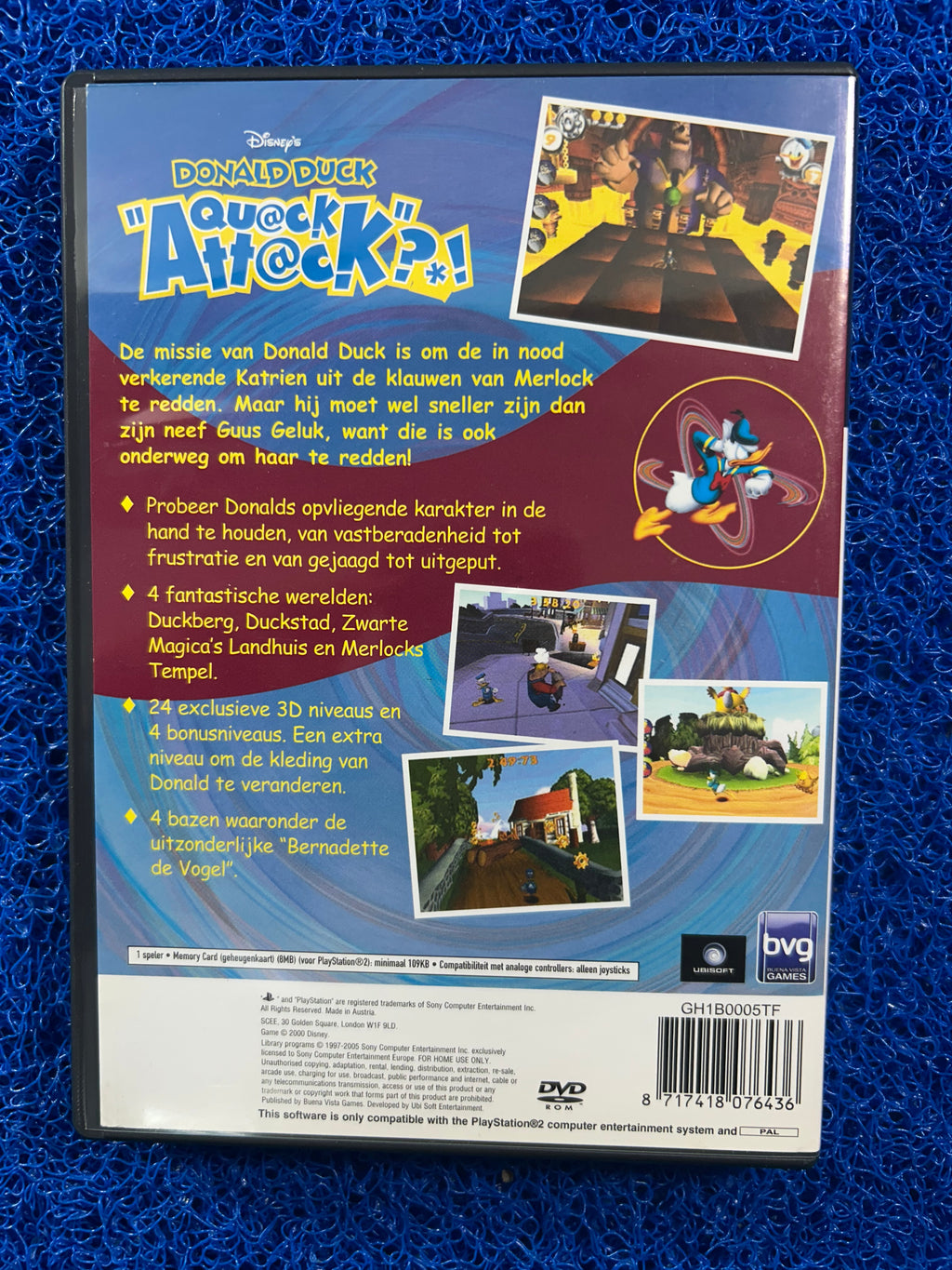 PS2 Donald duck (E)