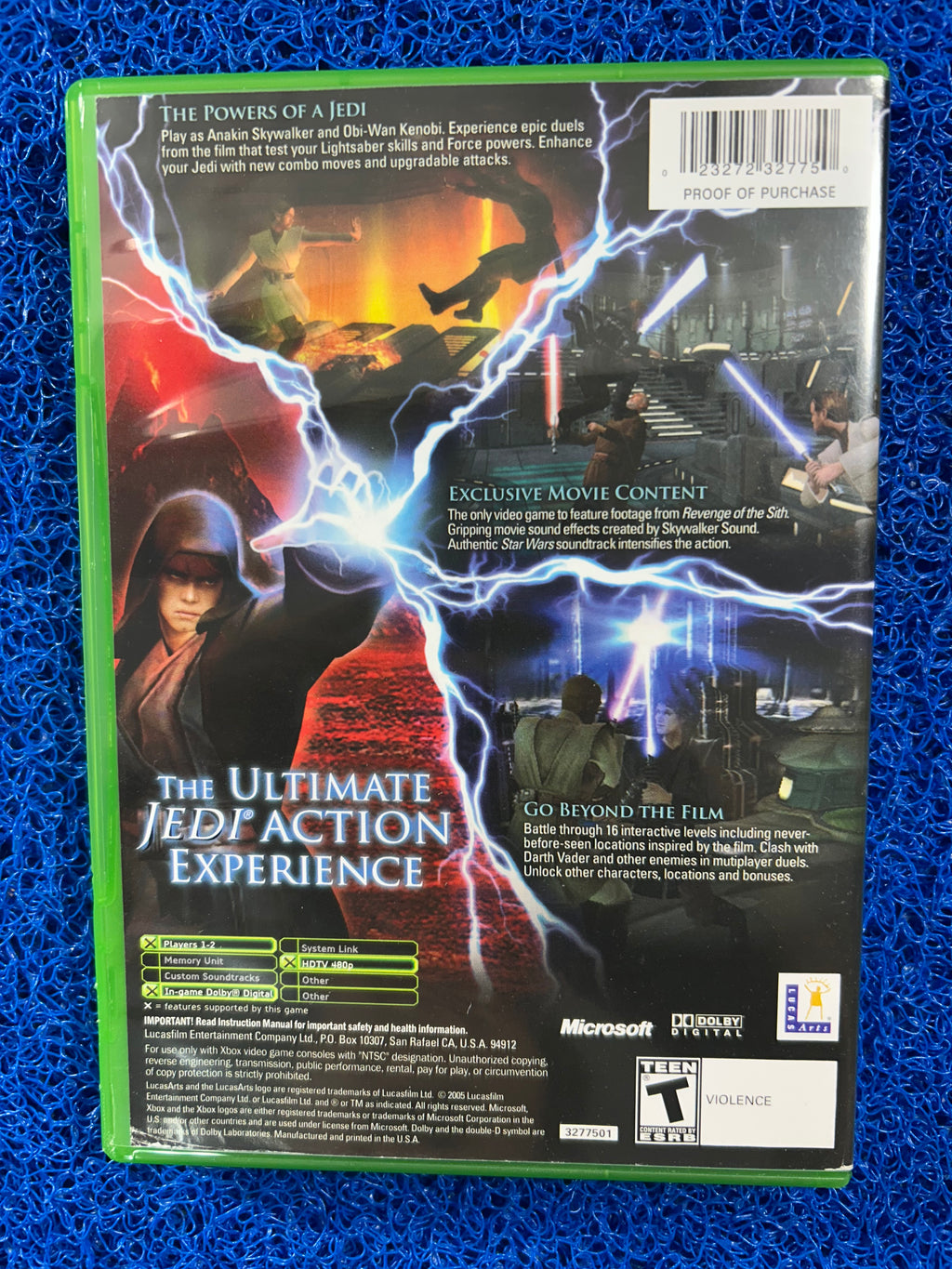 XBOX# Star wars episode III the revenge of the sith (A)