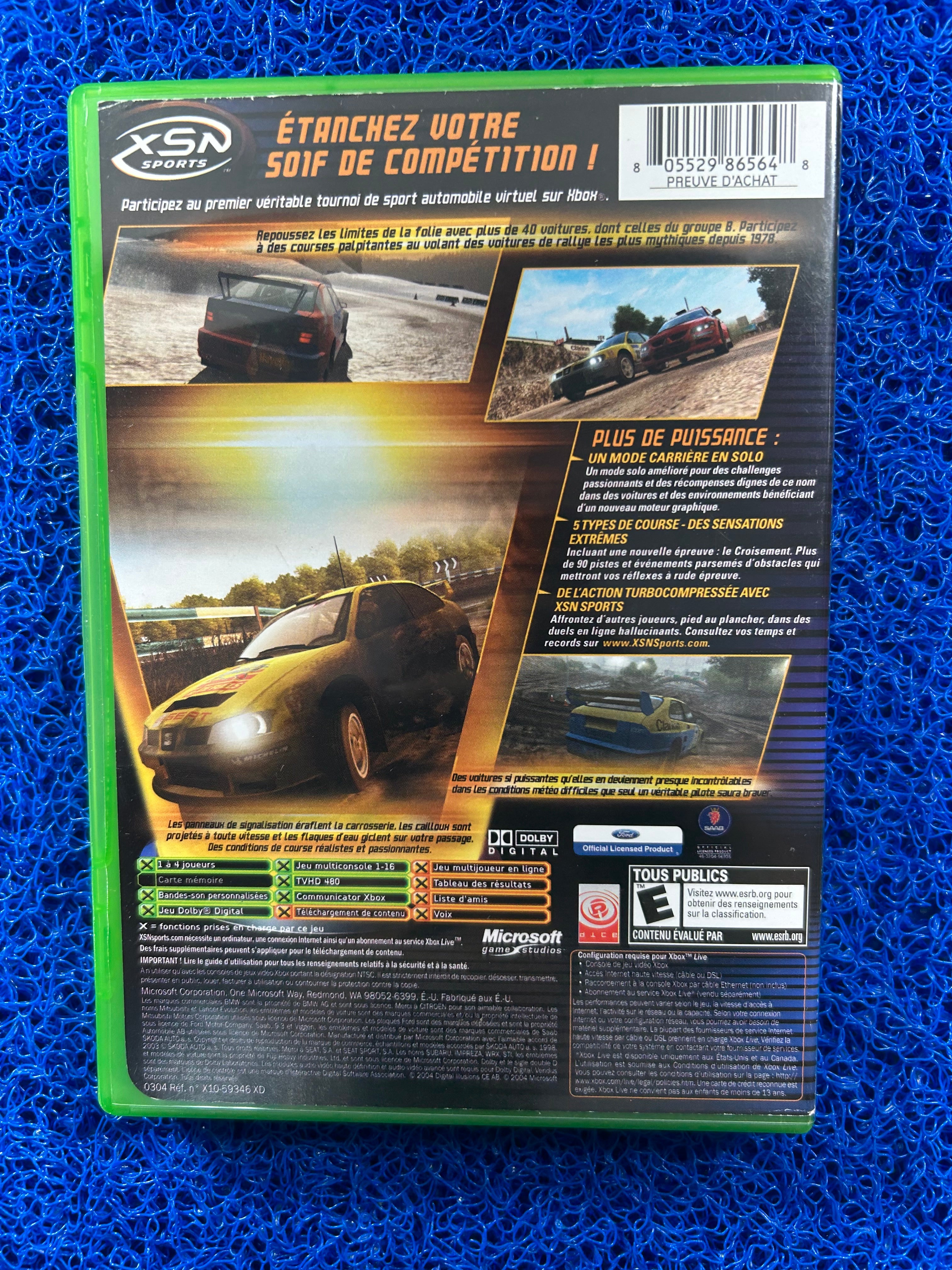 XBOX Ralli sports challenge 2 (A)