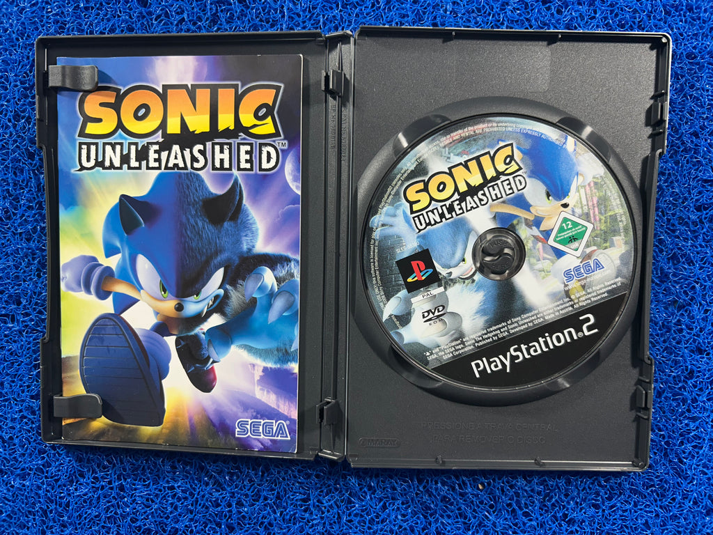 PS2 Sonic unleashed (E)