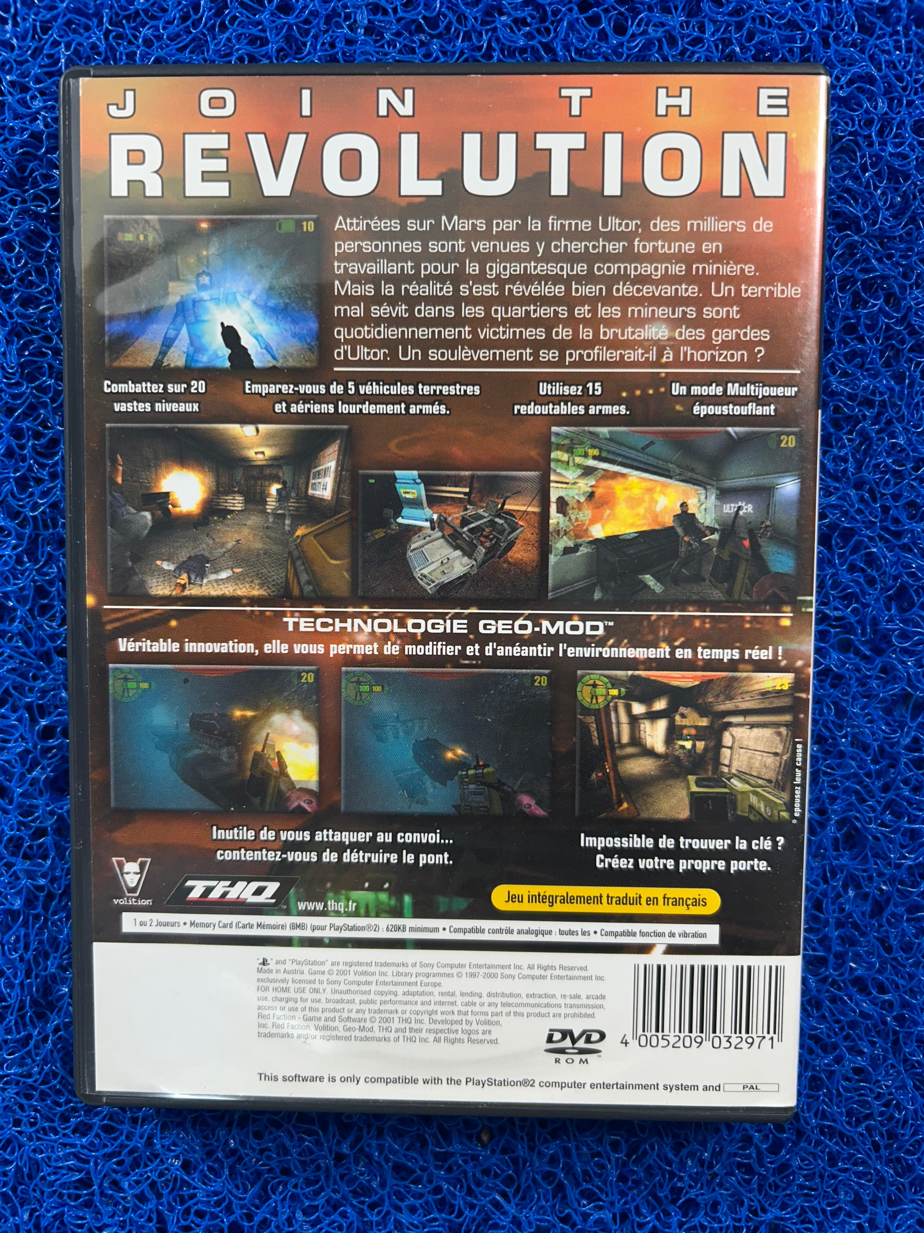 PS2 Red faction (E)