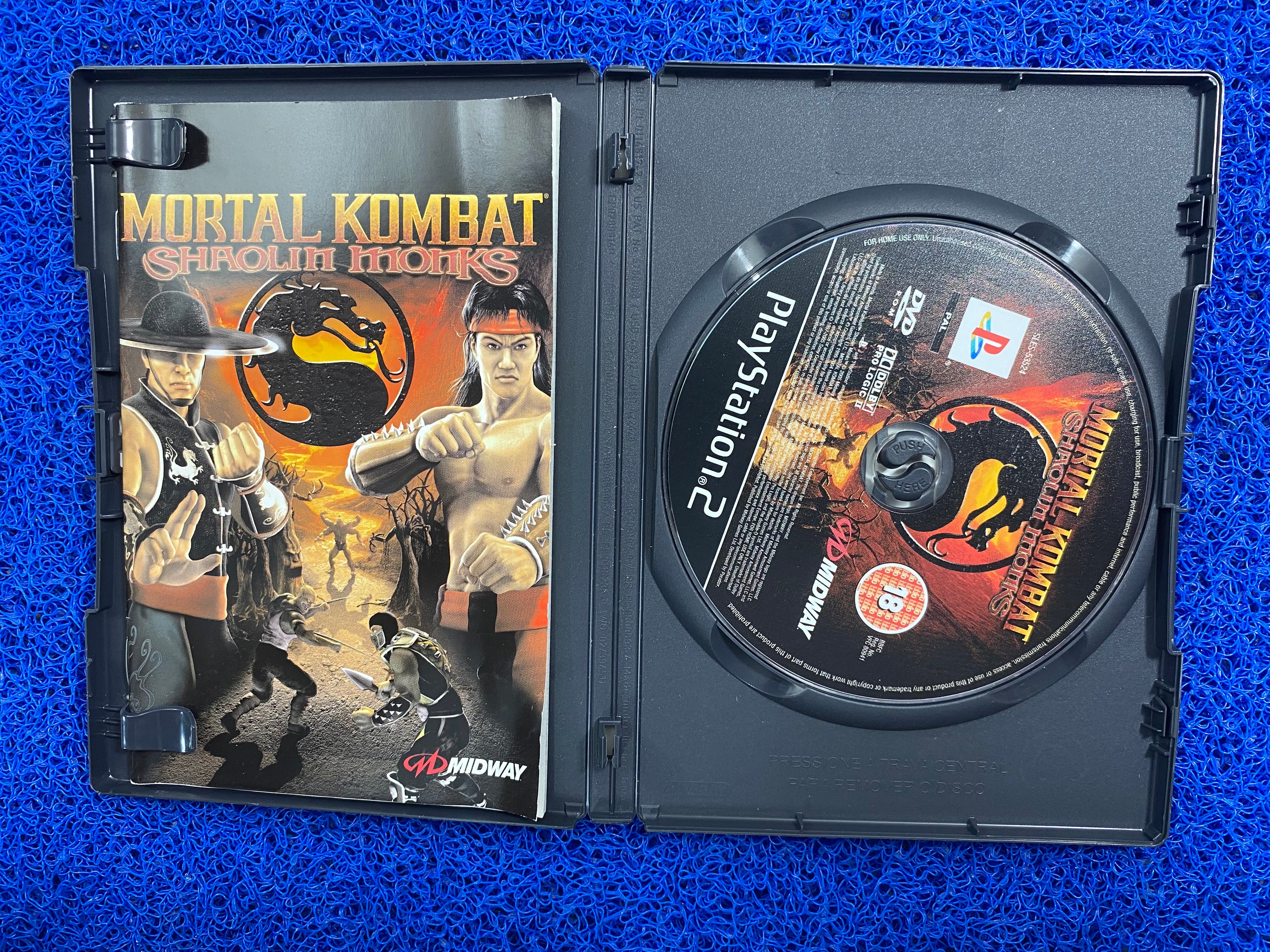 PS2# Mortal kombat shaolin monks (E)
