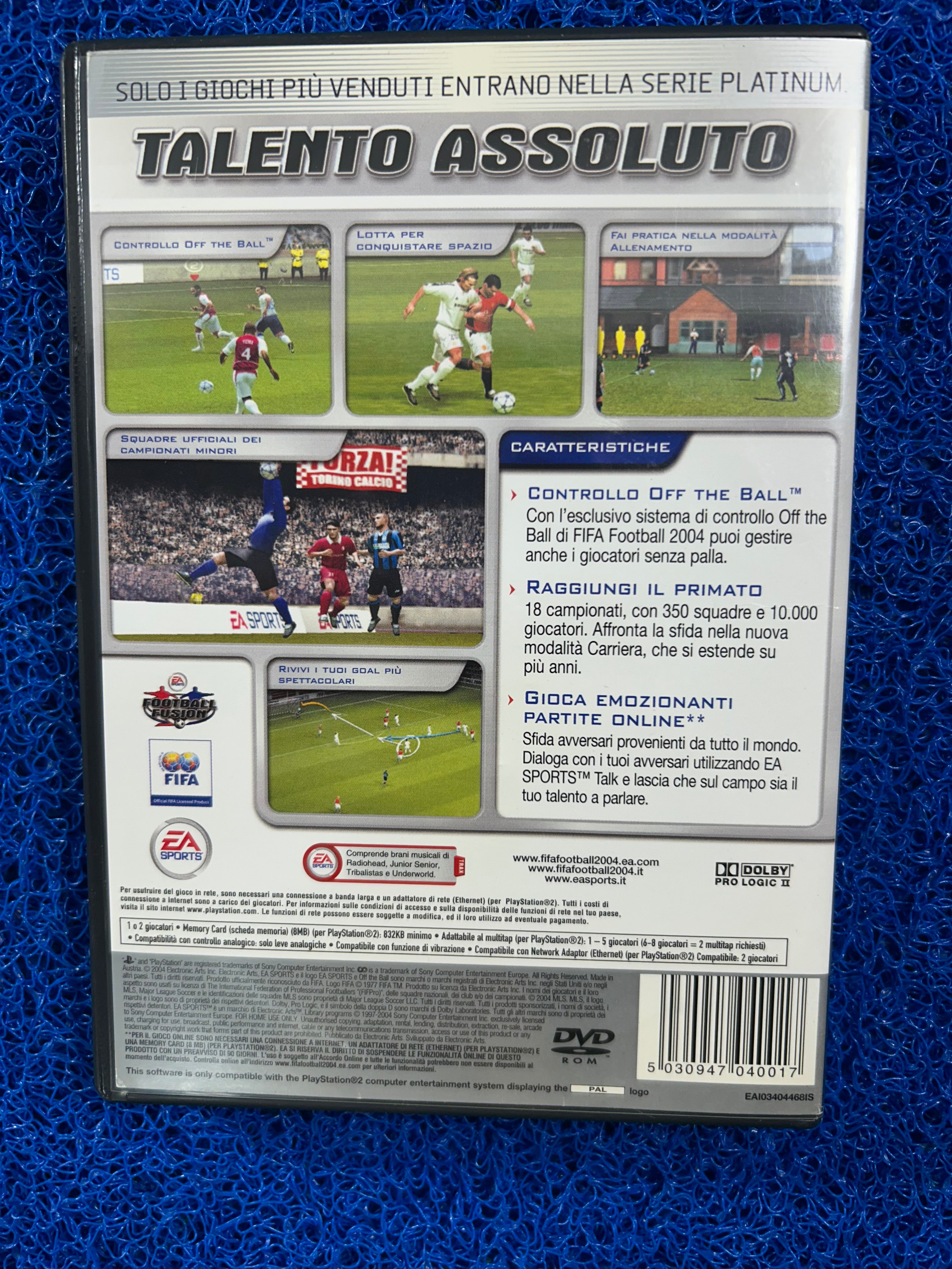 PS2# Fifa 2004 (E)