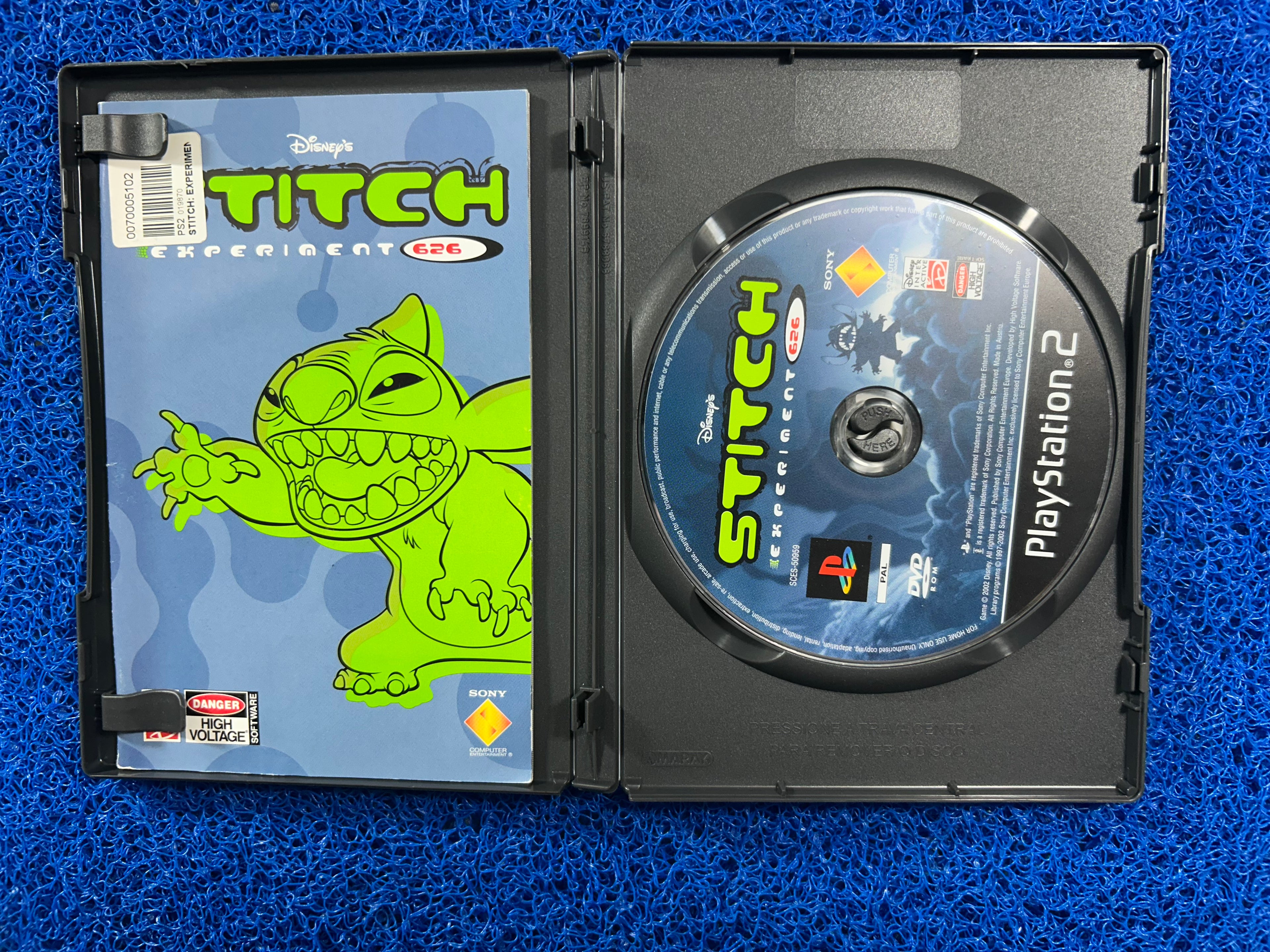 PS2# Stitch experiment (E)
