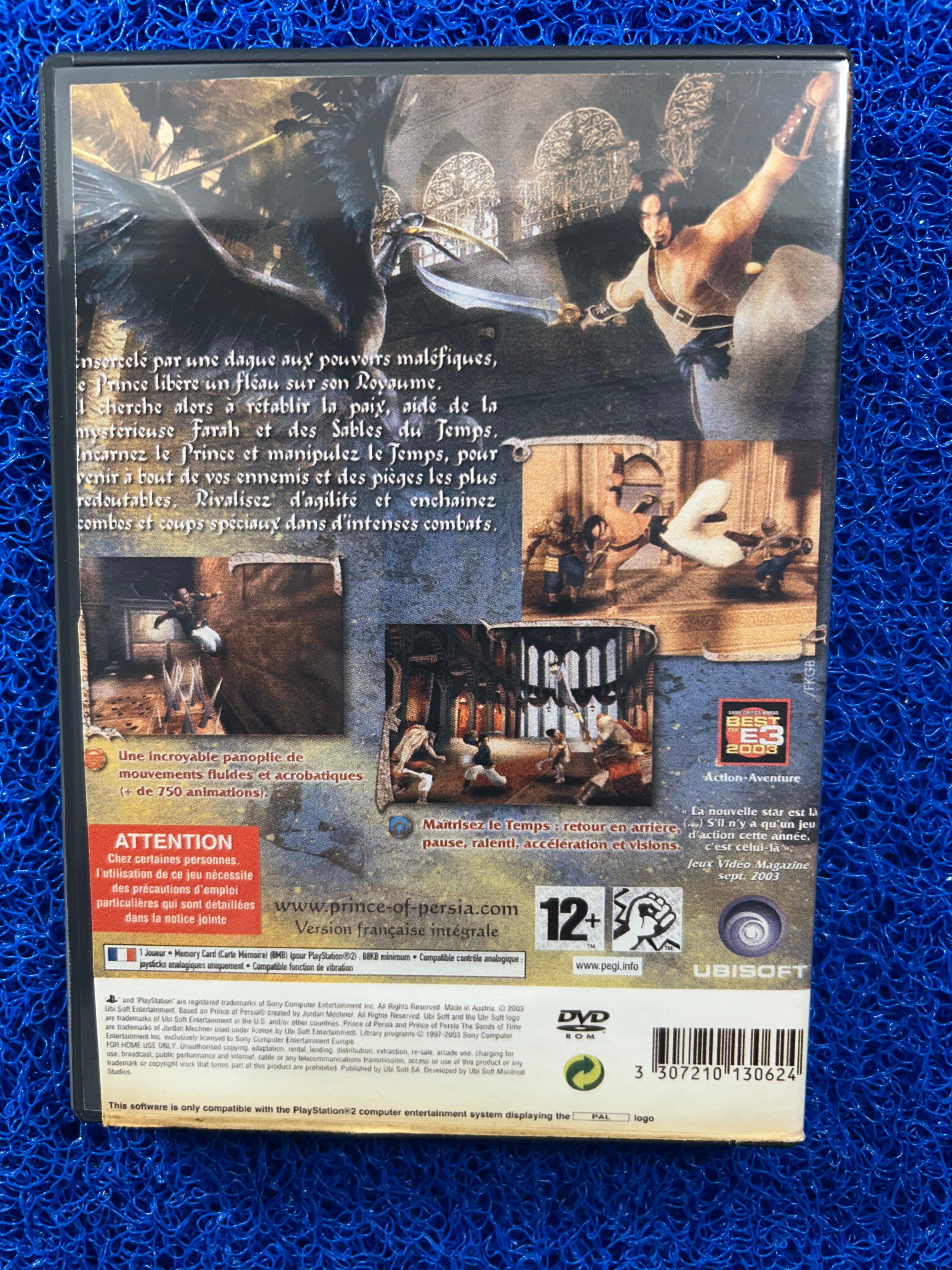 PS2 Prince of persia the sands of time (E)