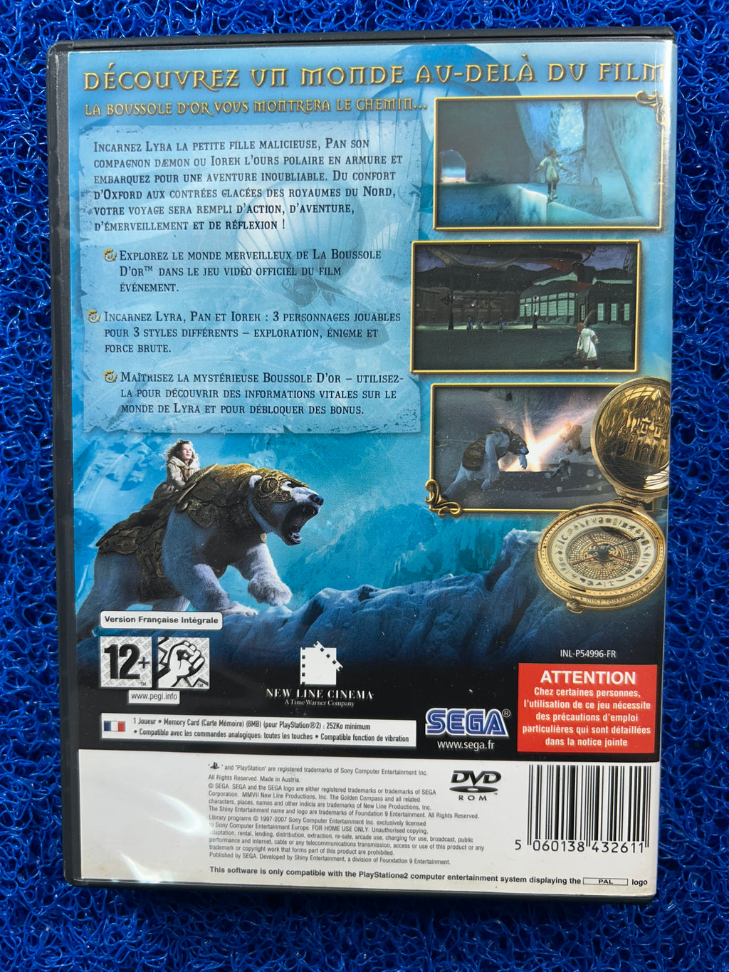 PS2 The golden compass (E)