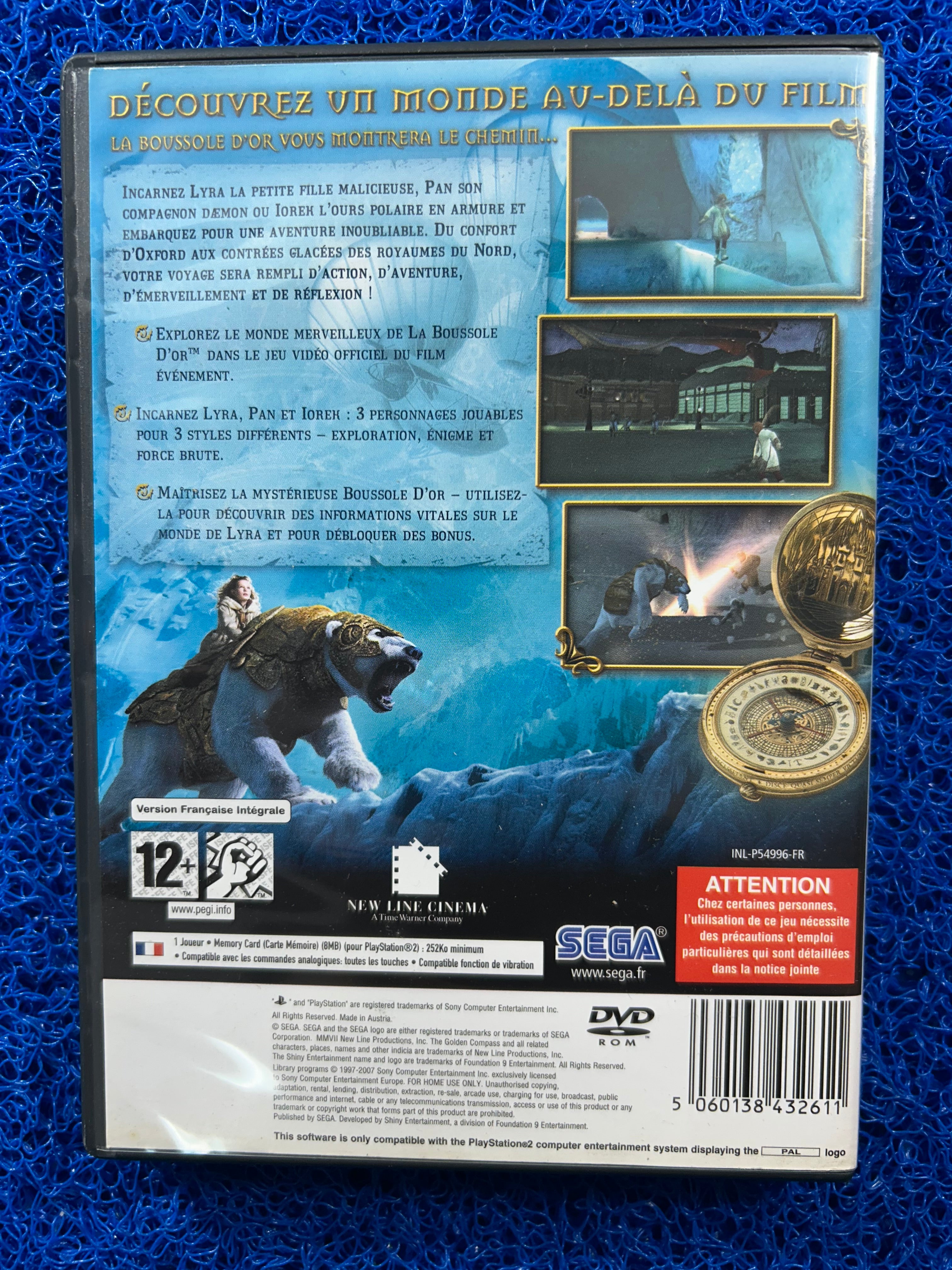 PS2 The golden compass (E)