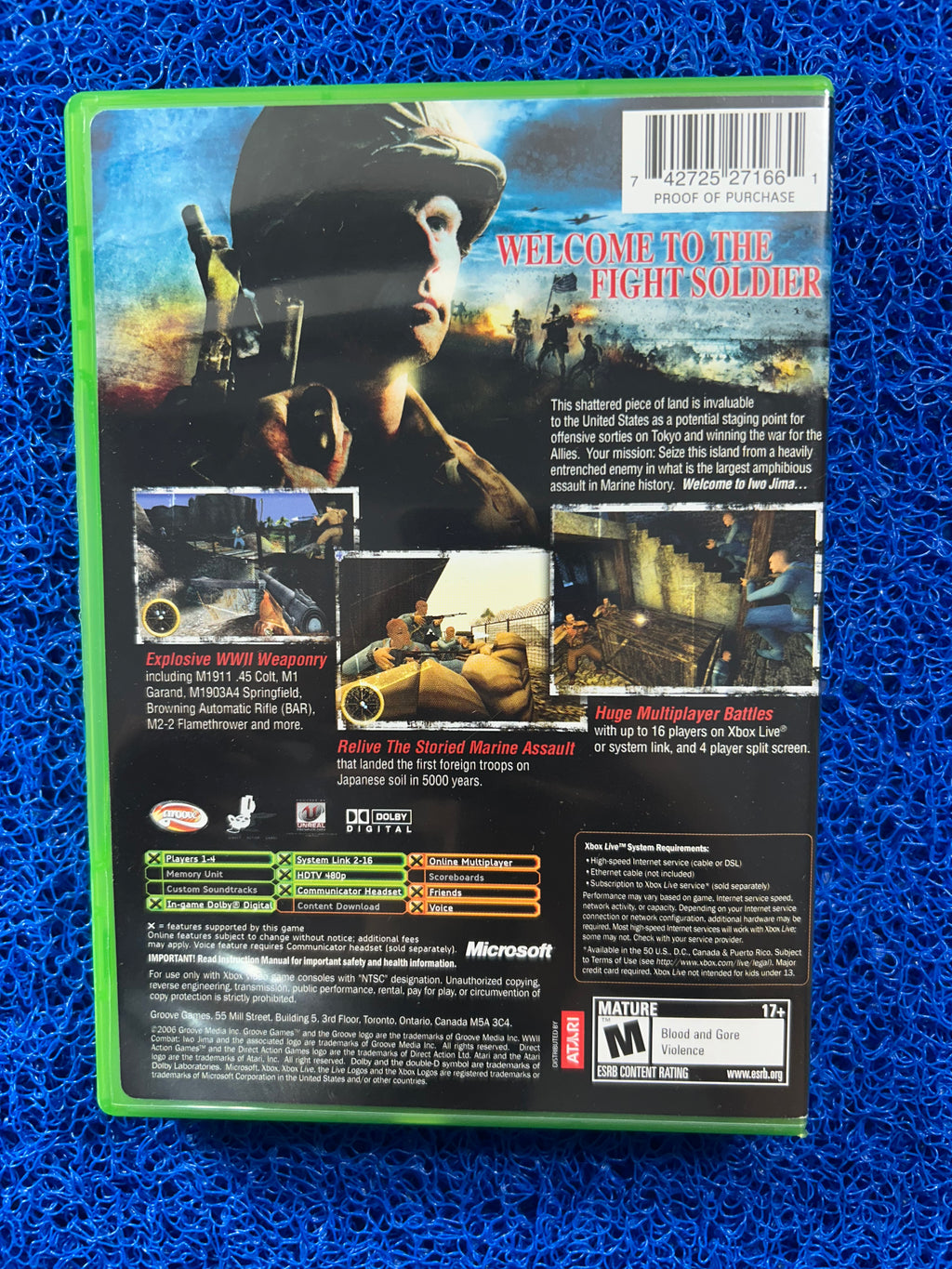 XBOX World war II combat (A)