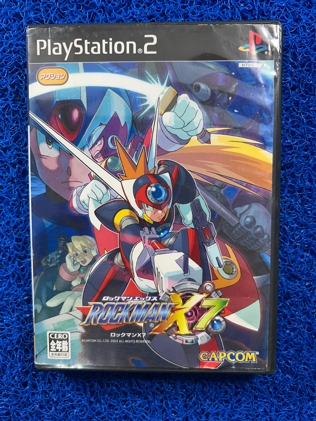 PS2 Rockman x7 (J)