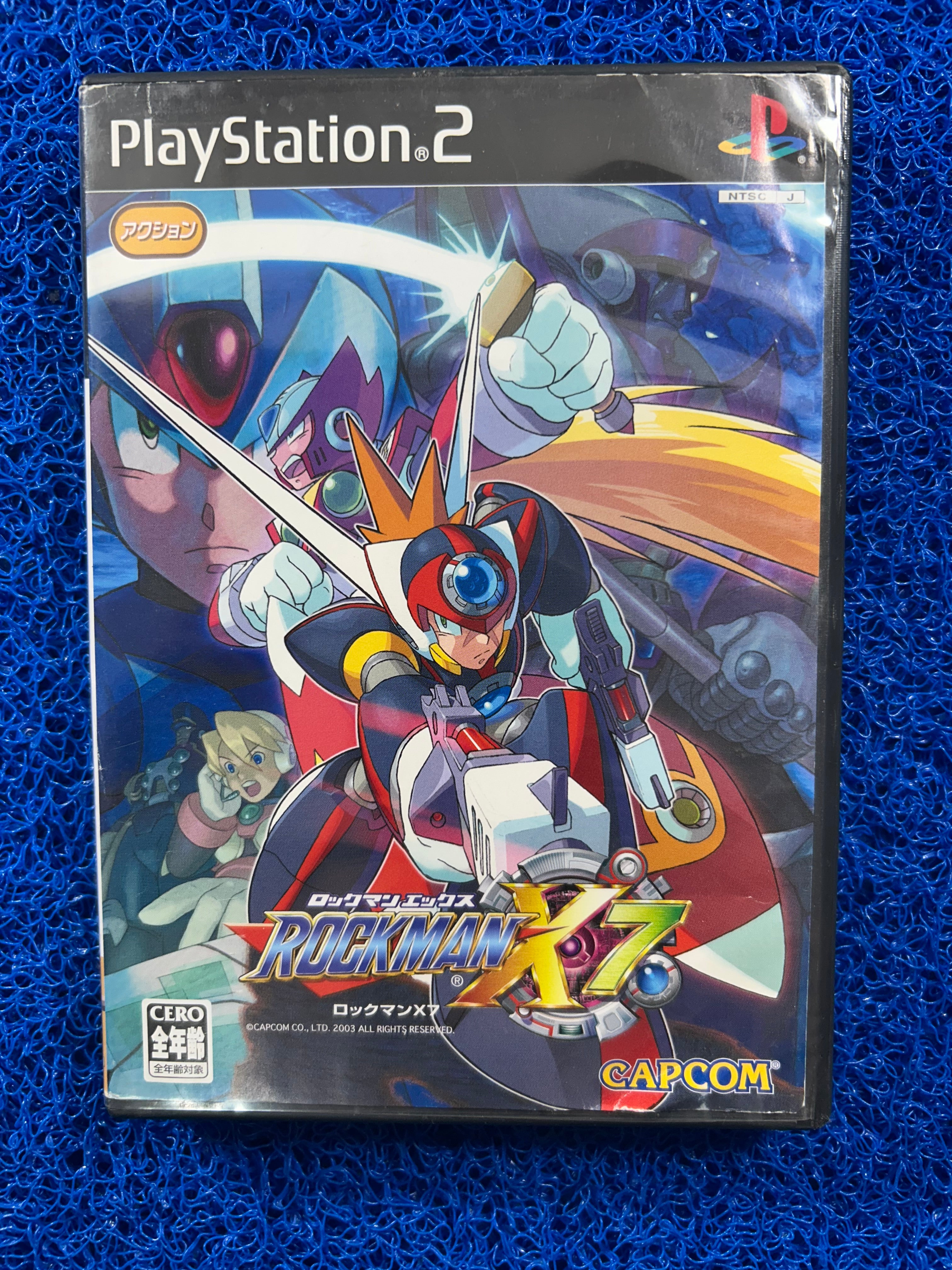 PS2 Rockman x7 (J)