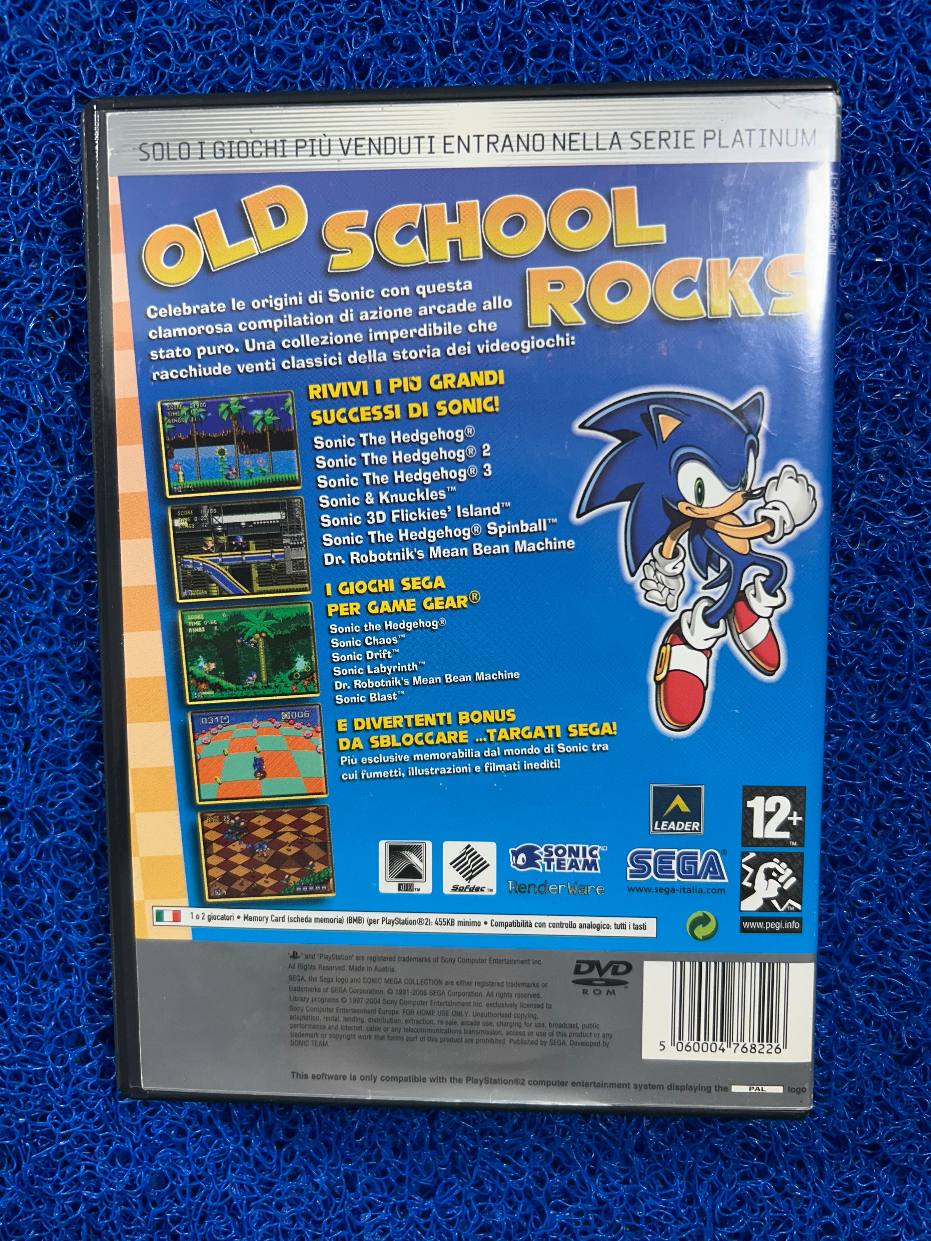 PS2# Sonic mega collection (E)