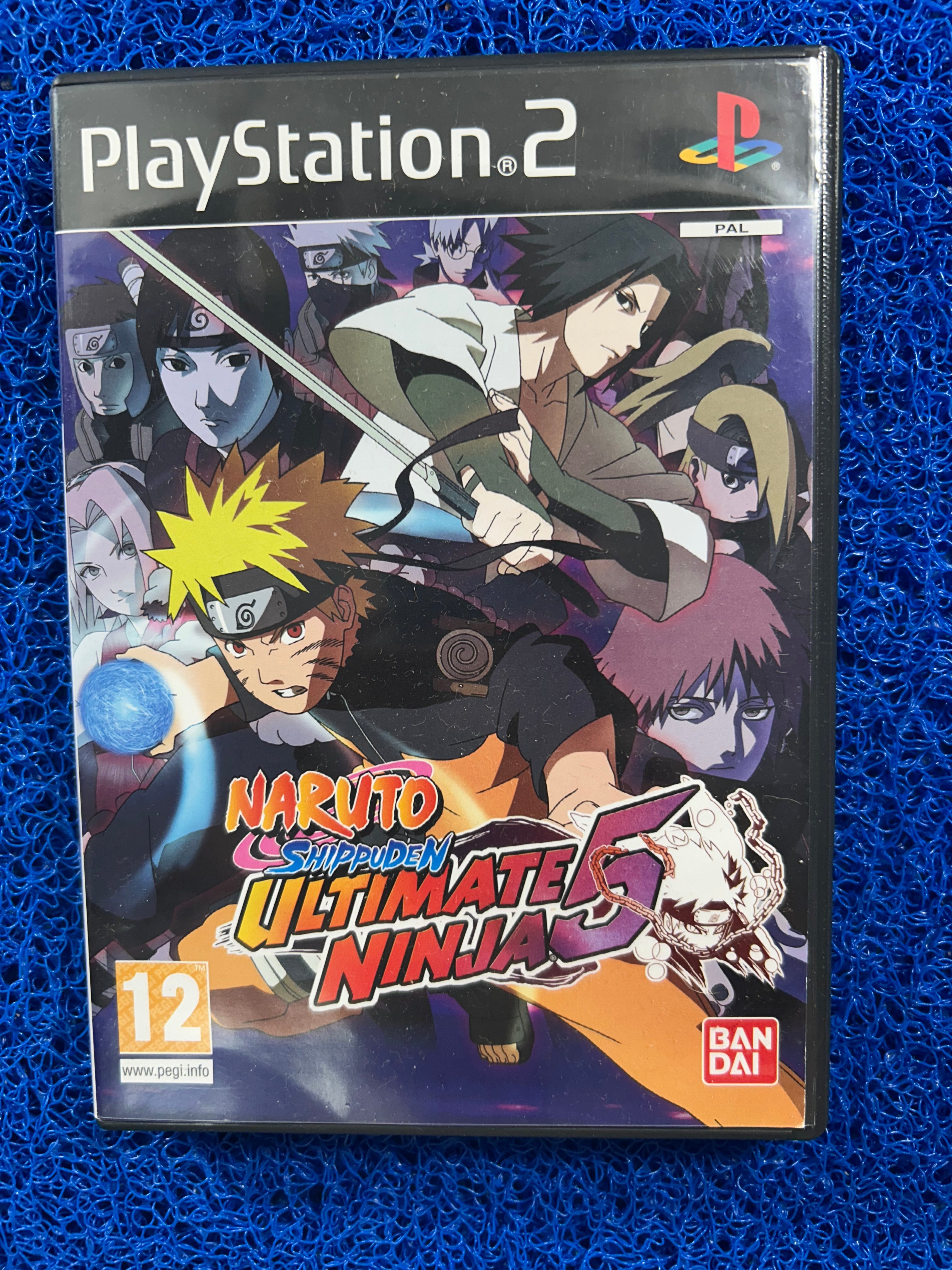 PS2 Naruto ultimate ninja 5 (E)