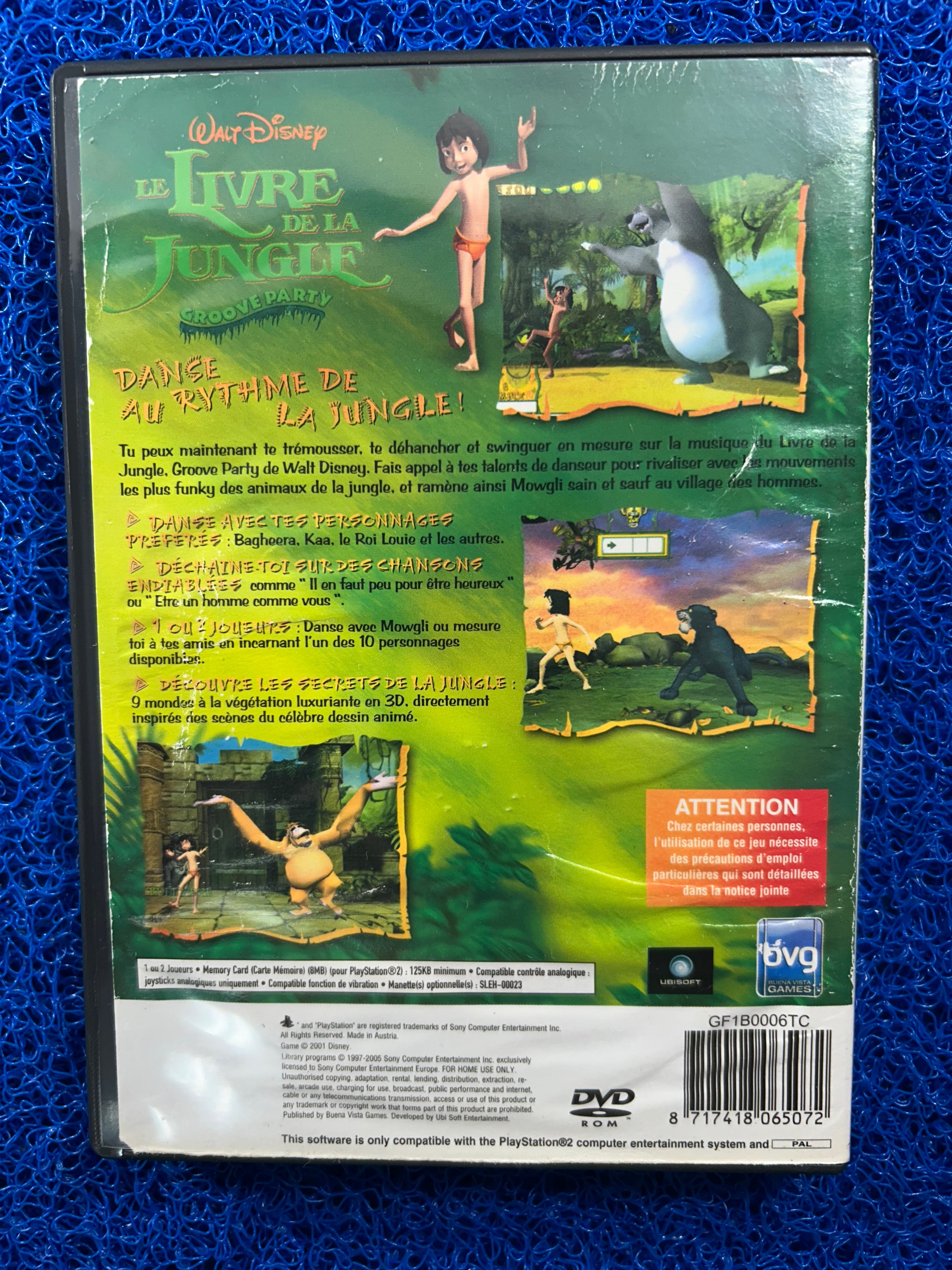 PS2 The book of the jungle (E)