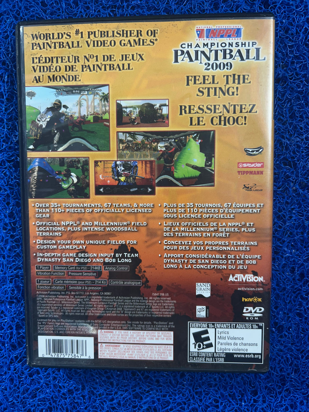 PS2# Championship paintball 2009 (A)