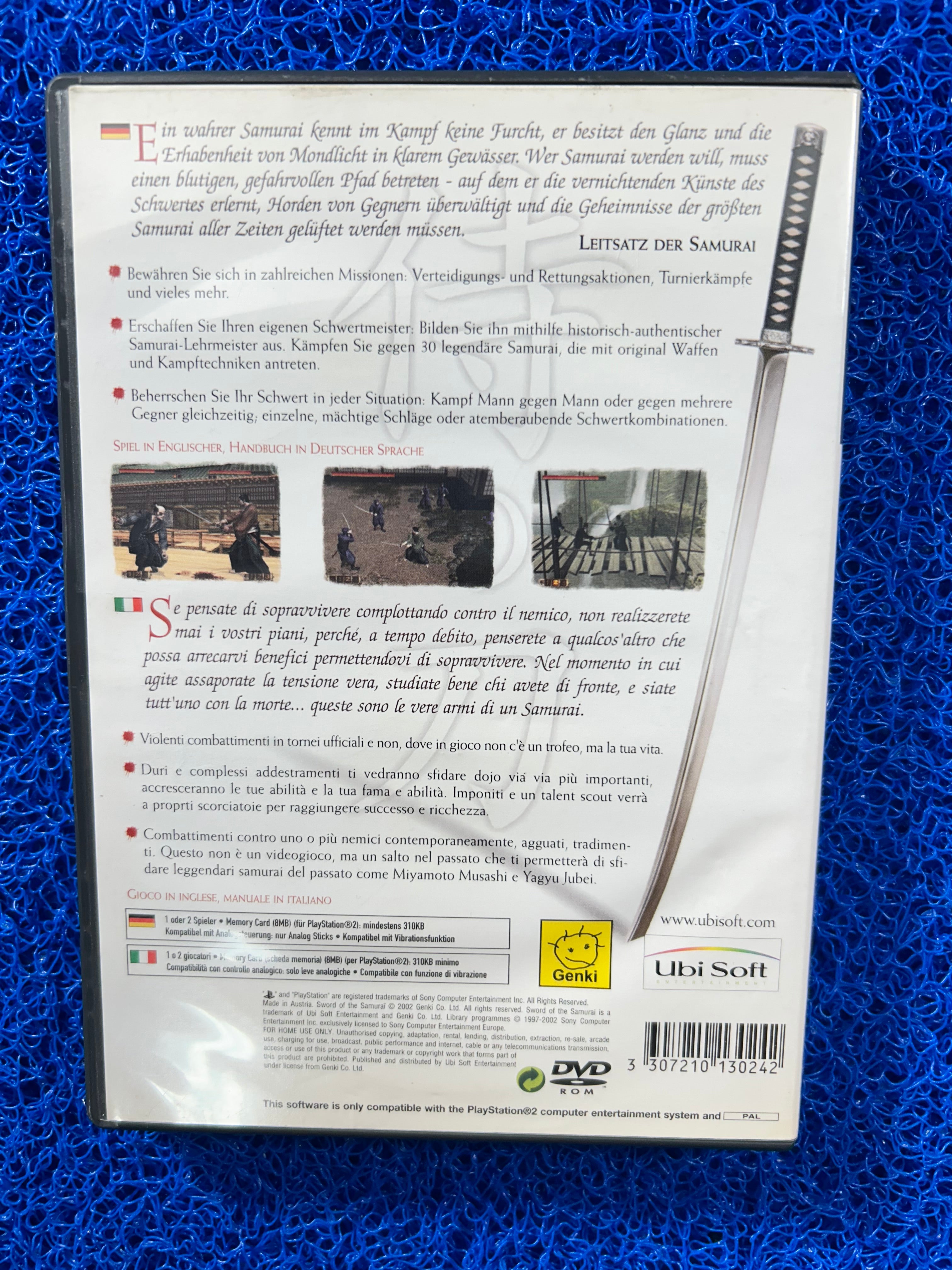 PS2 Sword of the samurai (E)