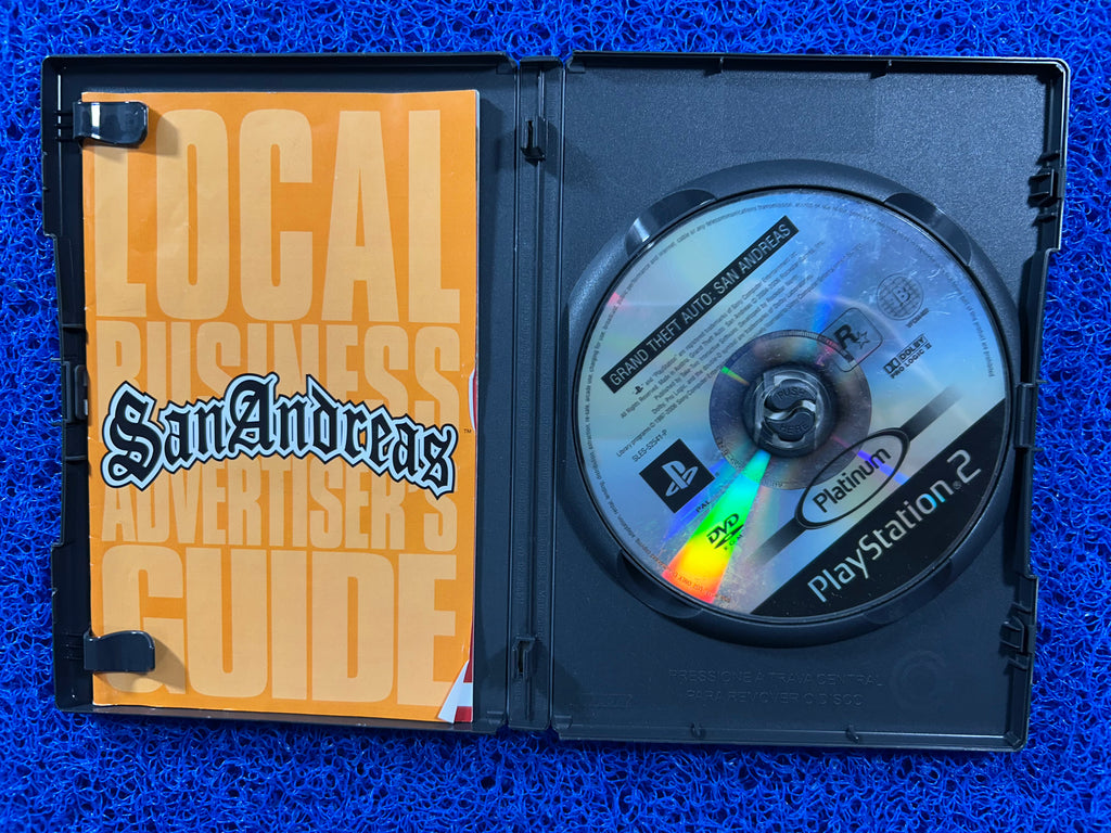 PS2 GTA San andreas (E)