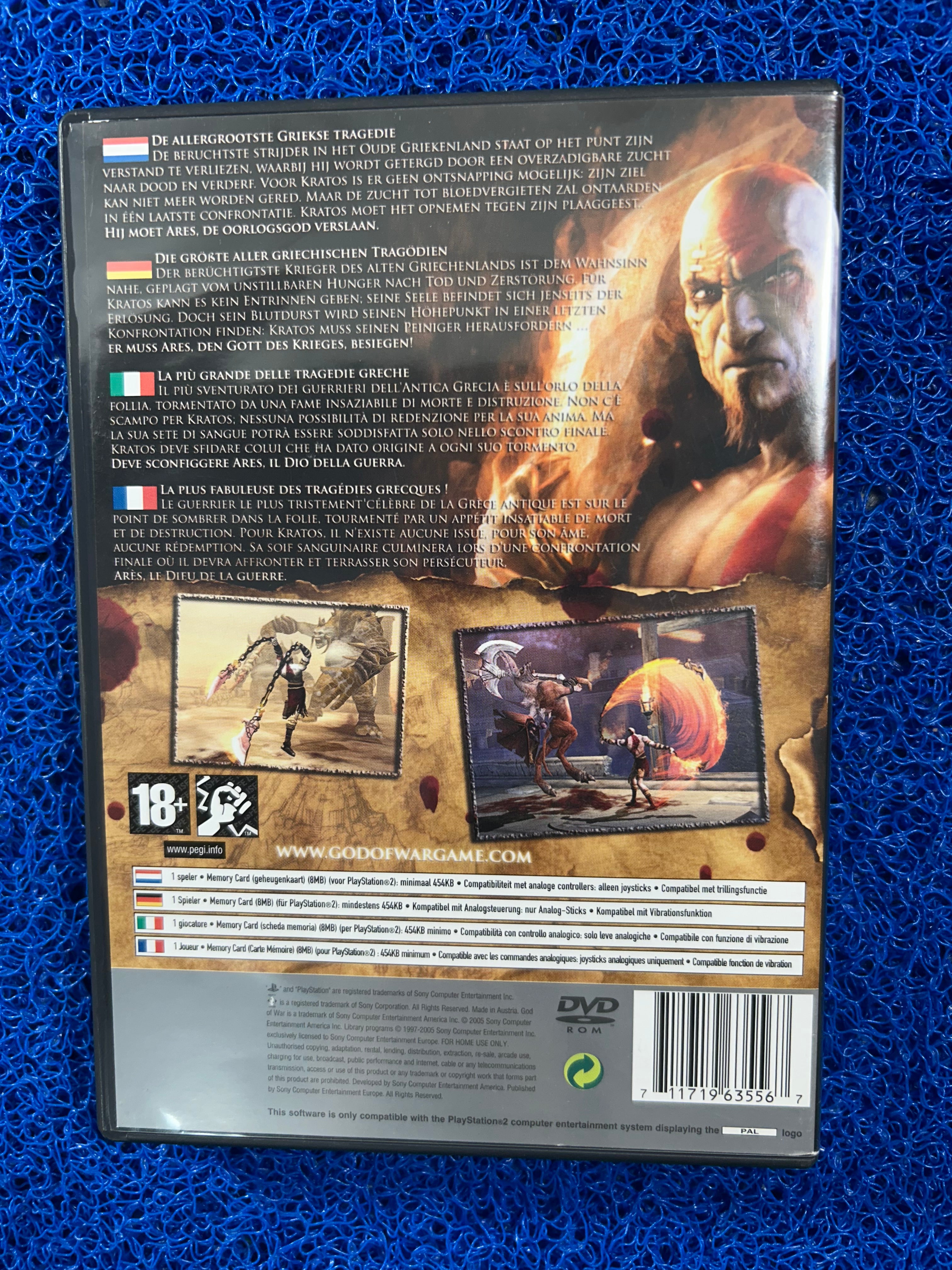 PS2# God of war (E)