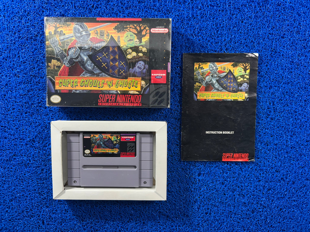 SNES Box Ghouls n’ Ghosts (A)