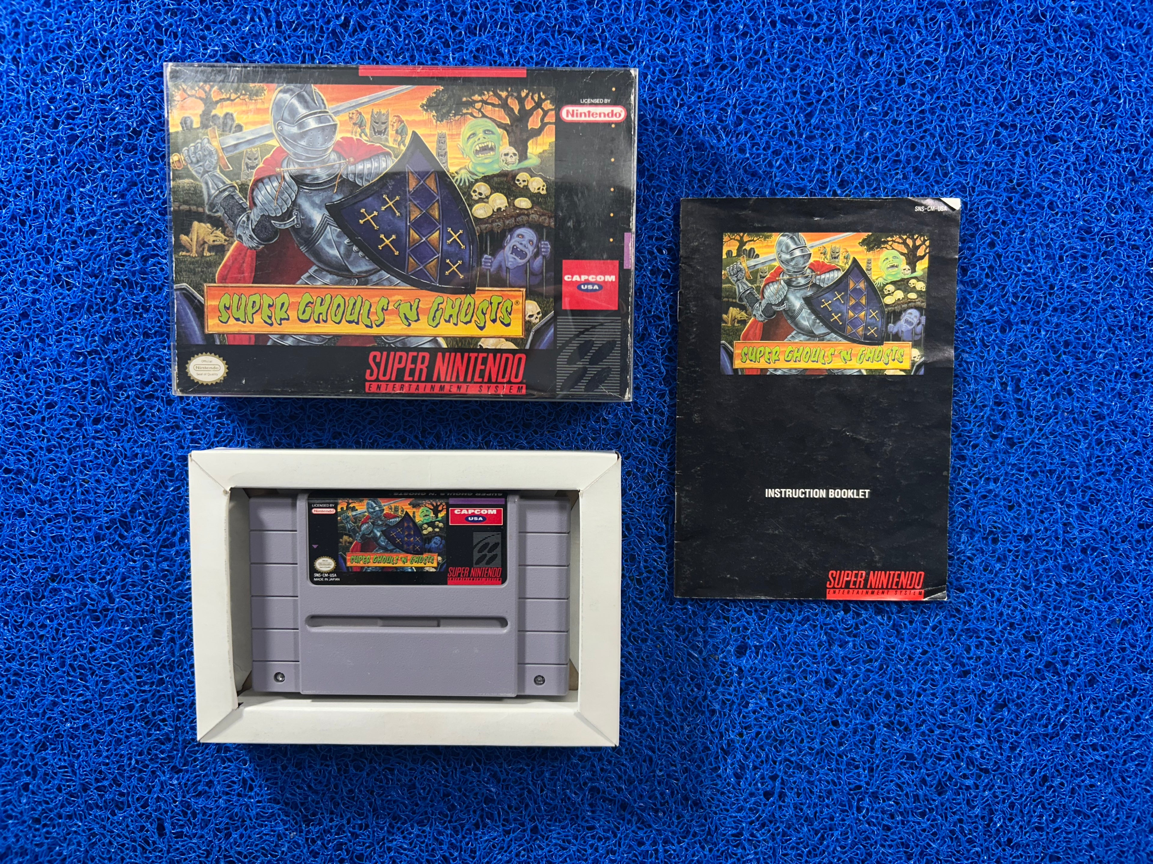 SNES Box Ghouls n’ Ghosts (A)