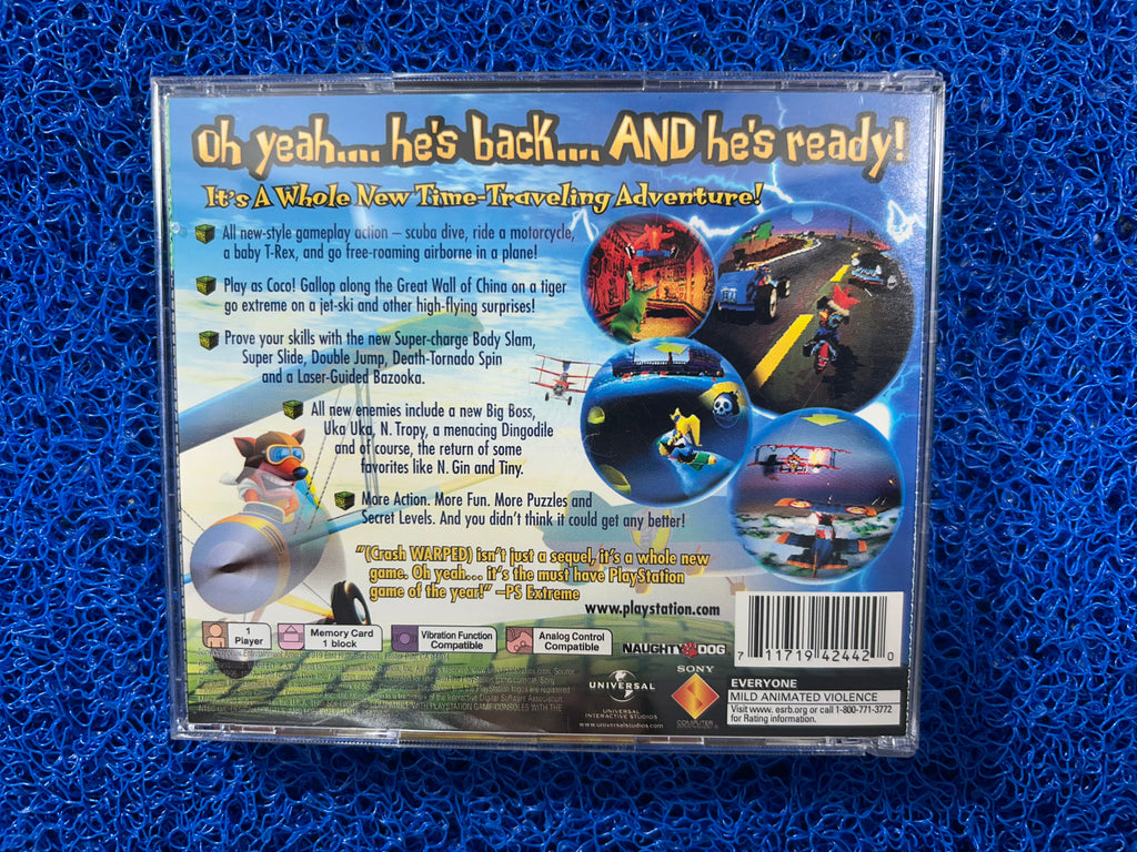 PS1# Crash bandicoot 3 (A)