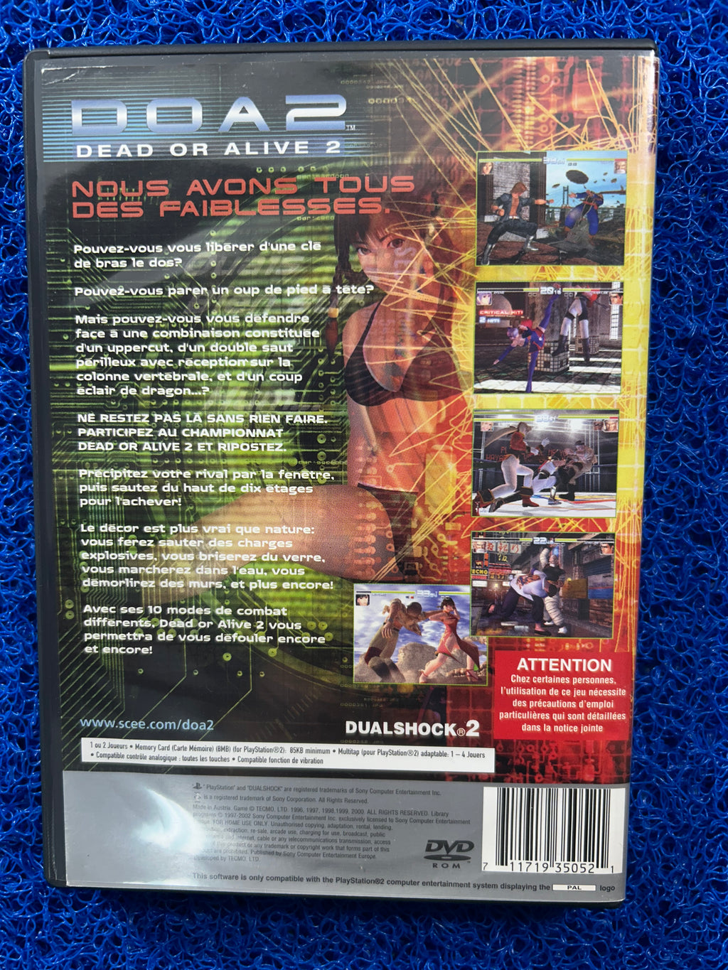 PS2 Dead or alive 2 (E)