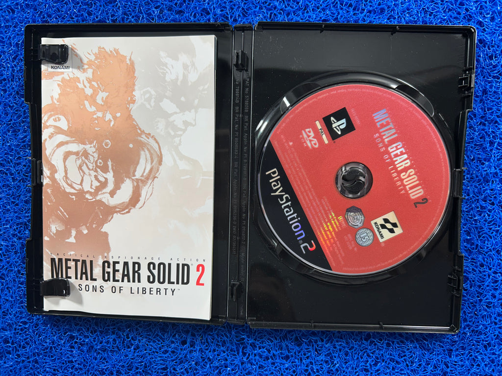 PS2 Metal gear solid 2 (E)